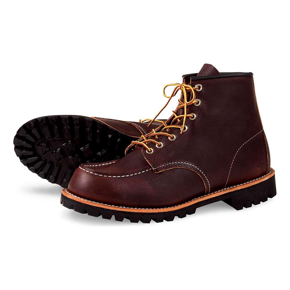 red wings moc toe boot