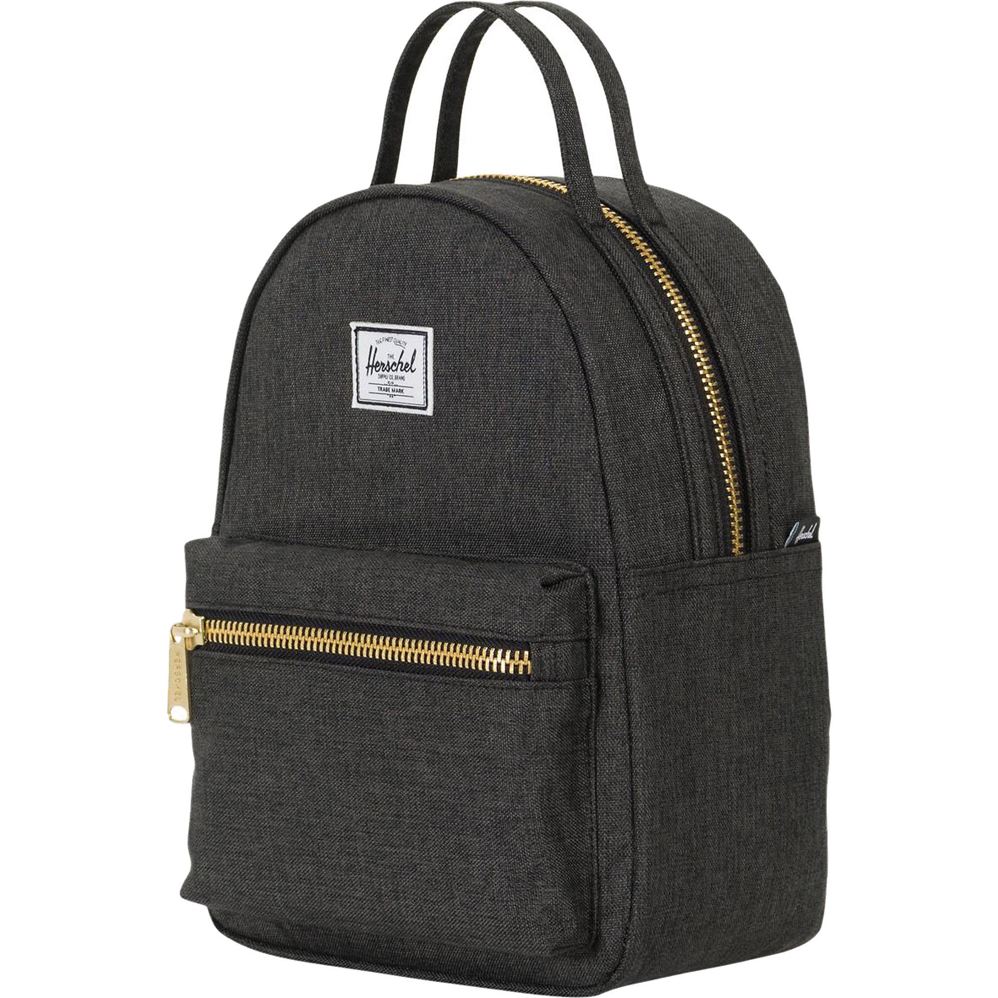 herschel classic backpack black mini 9.0 l