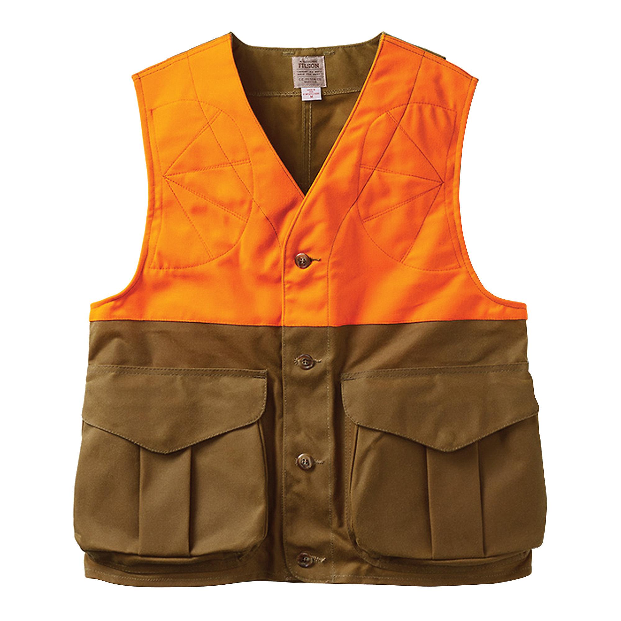 Filson Upland Hunting Vest Blaze in Orange for Men Lyst