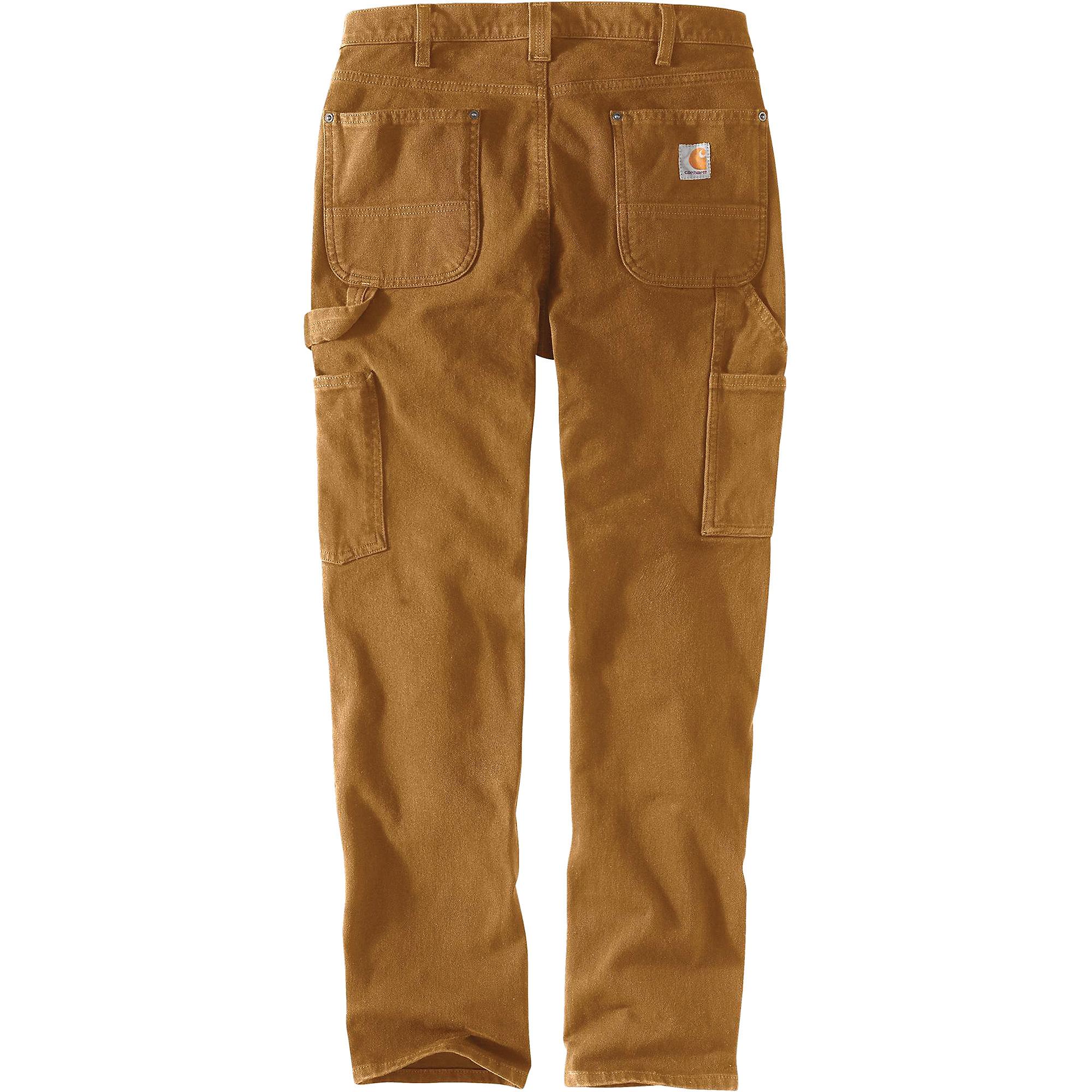 Carhartt Straight Fit Twill Double Front Pant in Brown - Lyst