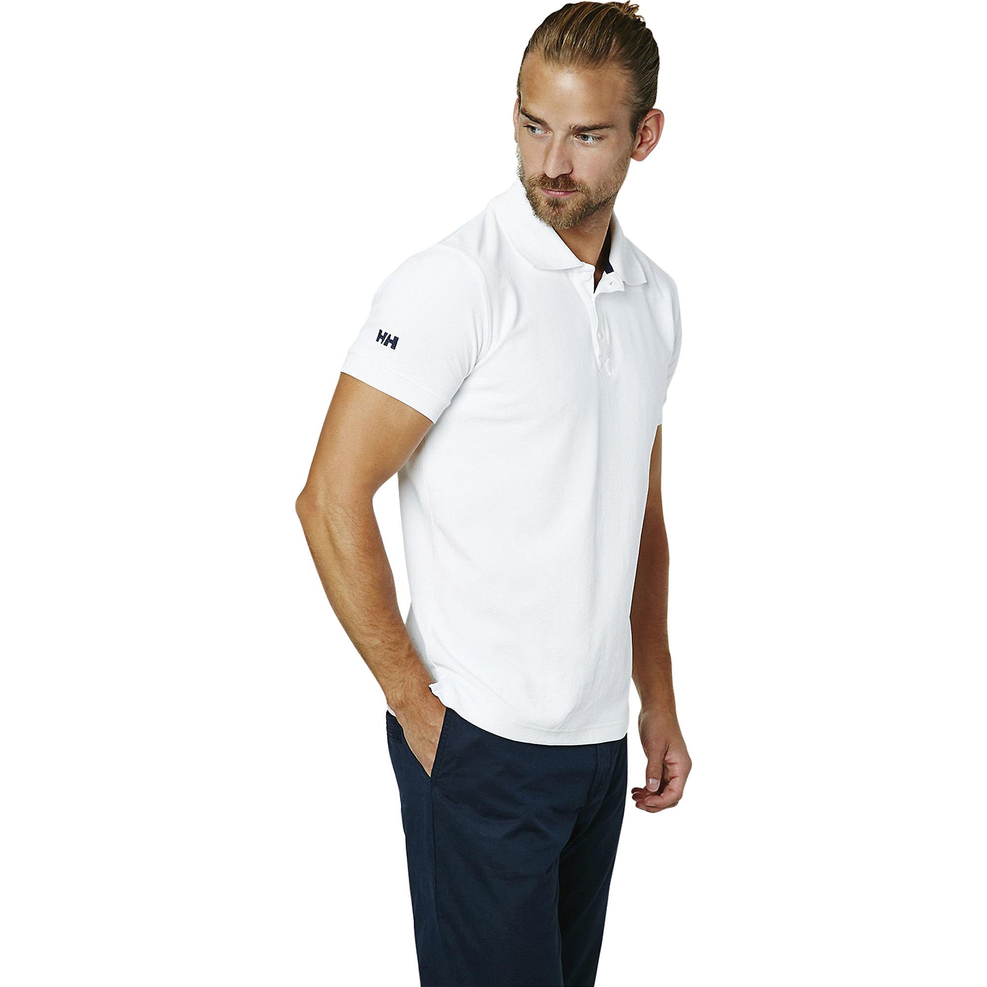 Helly Hansen Cotton Crewline Polo in White for Men - Lyst