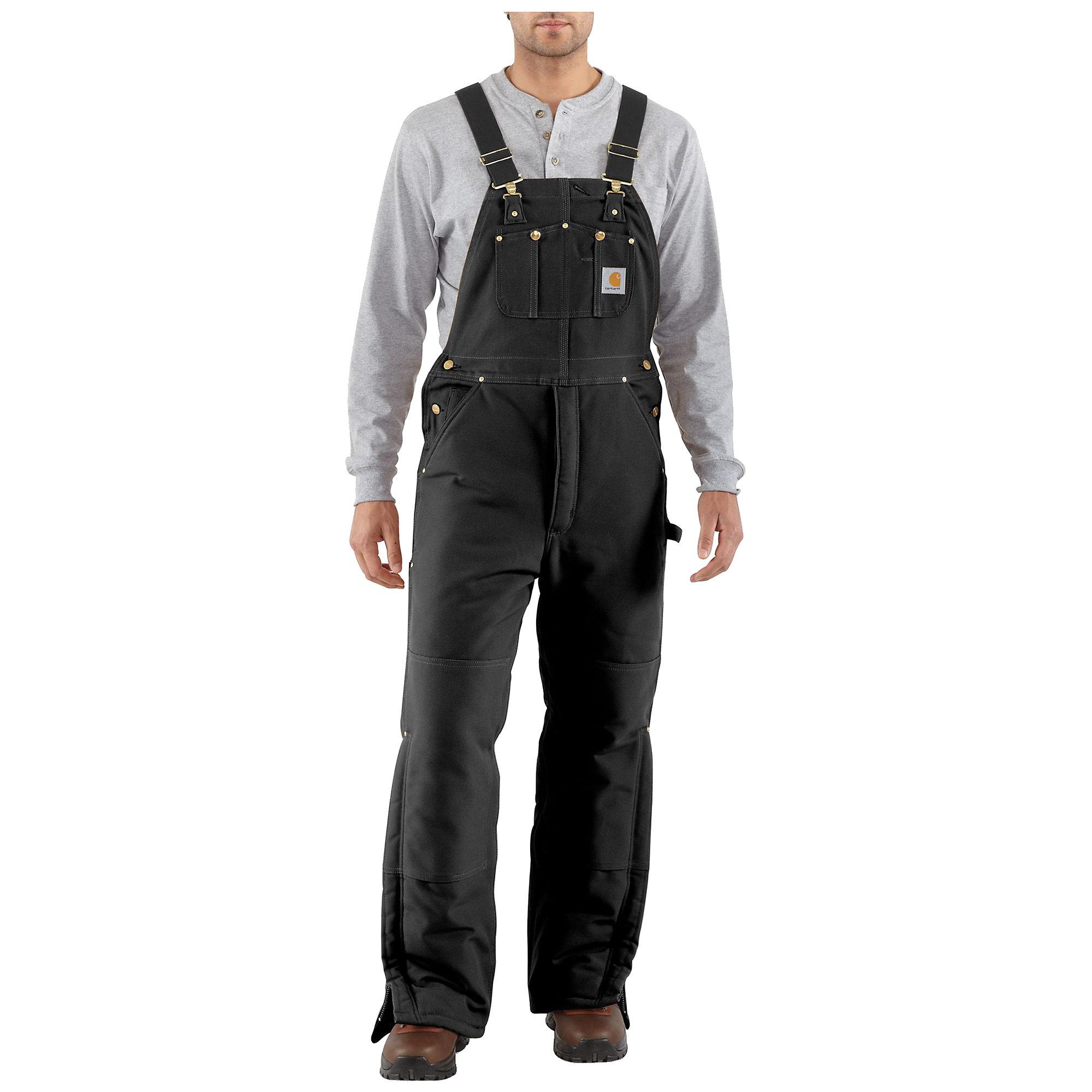 Carhartt Synthetic R37 Bib Overalls in Black for Men - Save 64% - Lyst