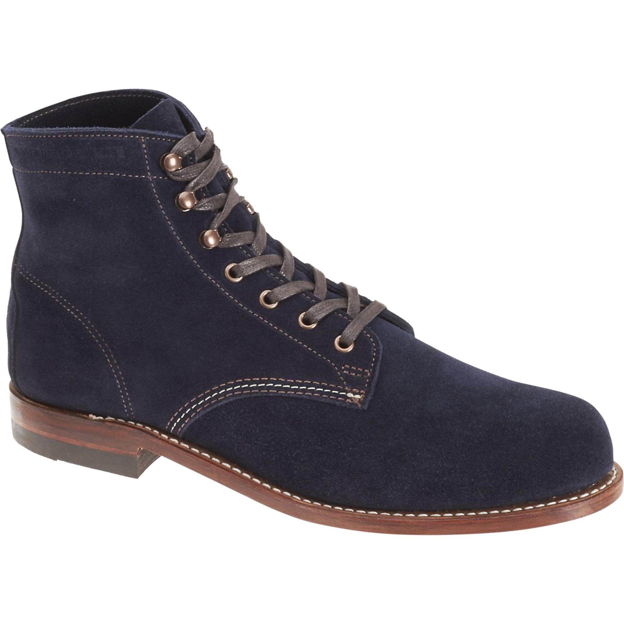 wolverine 1000 mile navy suede
