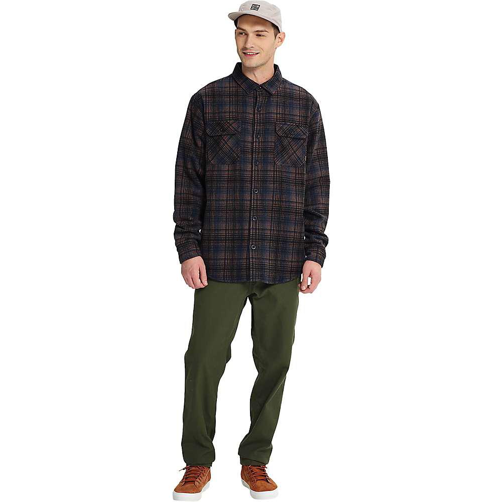 men's burton brighton tech insulated flannel