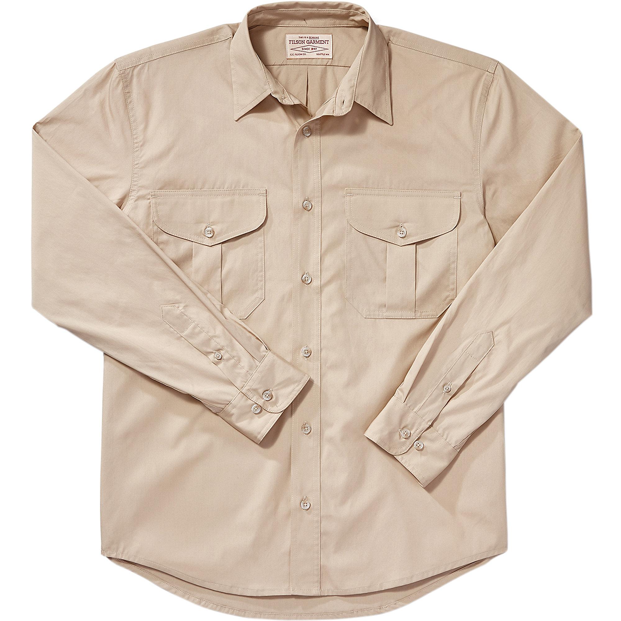 Filson Feather Cloth Shirt in Desert Tan (Natural) for Men - Lyst