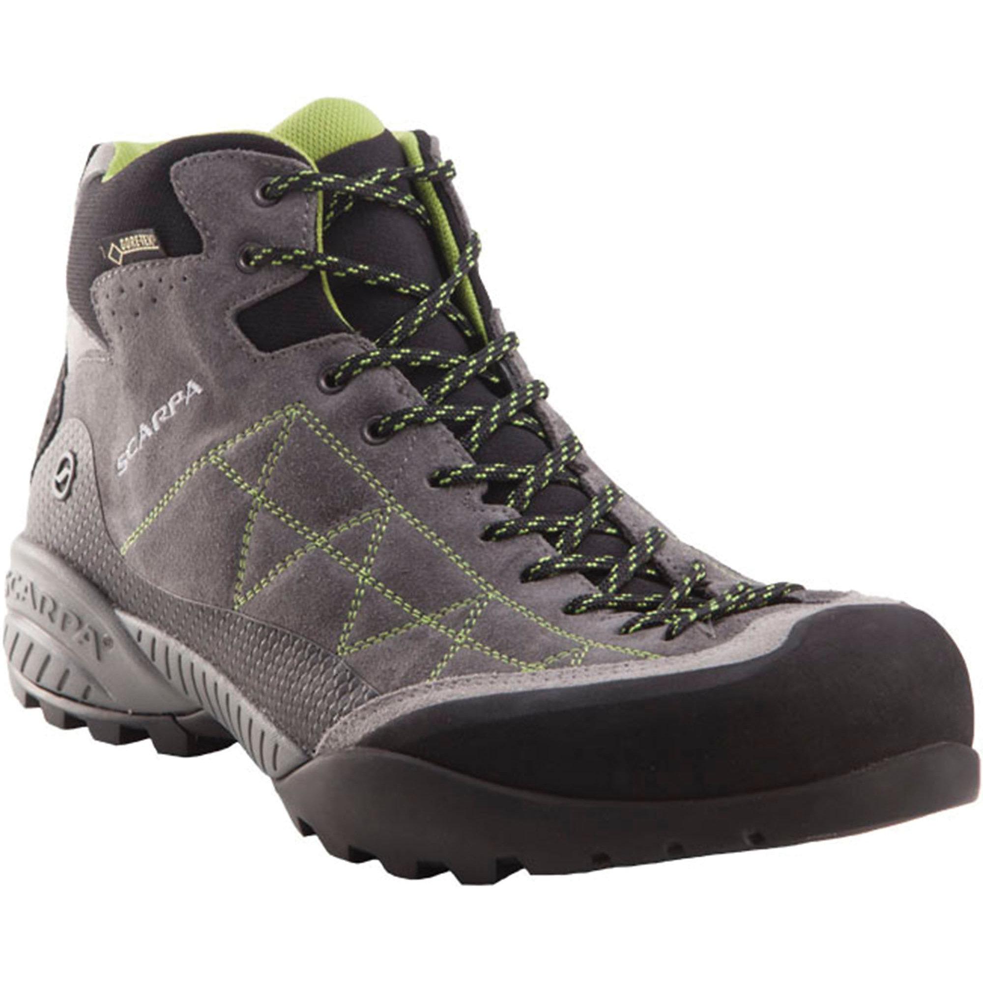 SCARPA Rubber Zen Pro Mid Gtx Boot in Black for Men Lyst