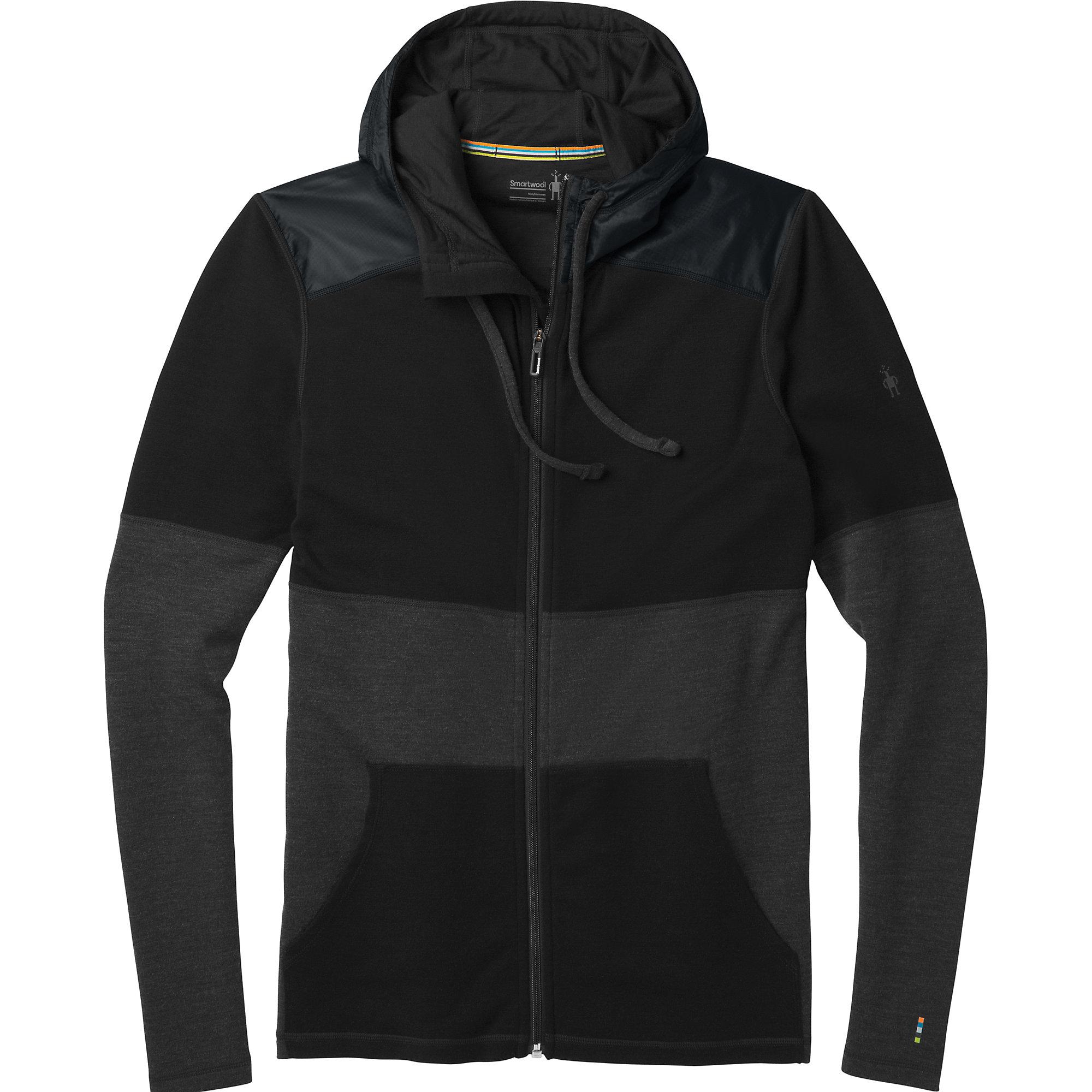 Smartwool Wool Merino 250 Hoody Sport in Charcoal,Black (Black) for Men
