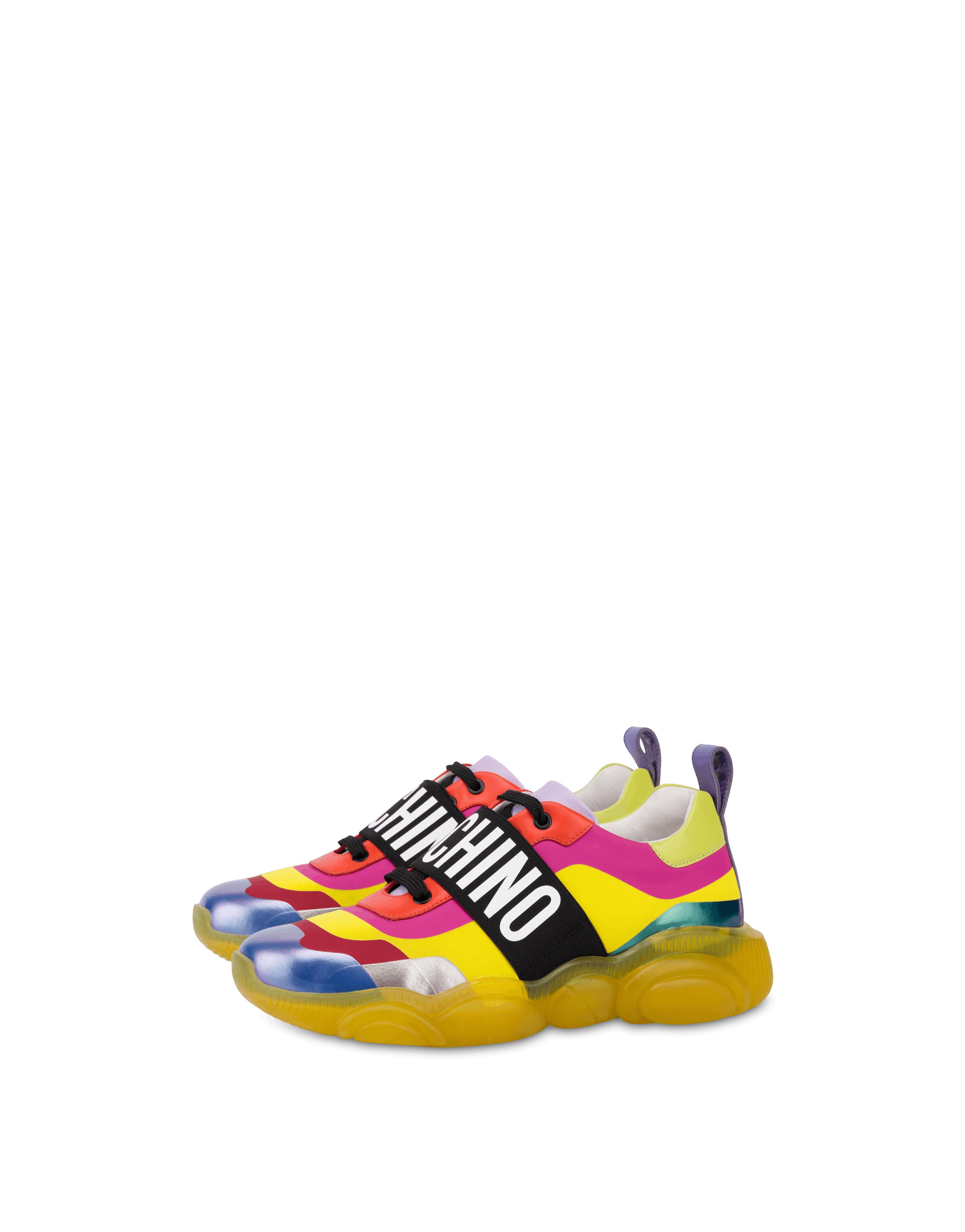 Moschino Elastic Band Teddy Shoes for Men | Lyst
