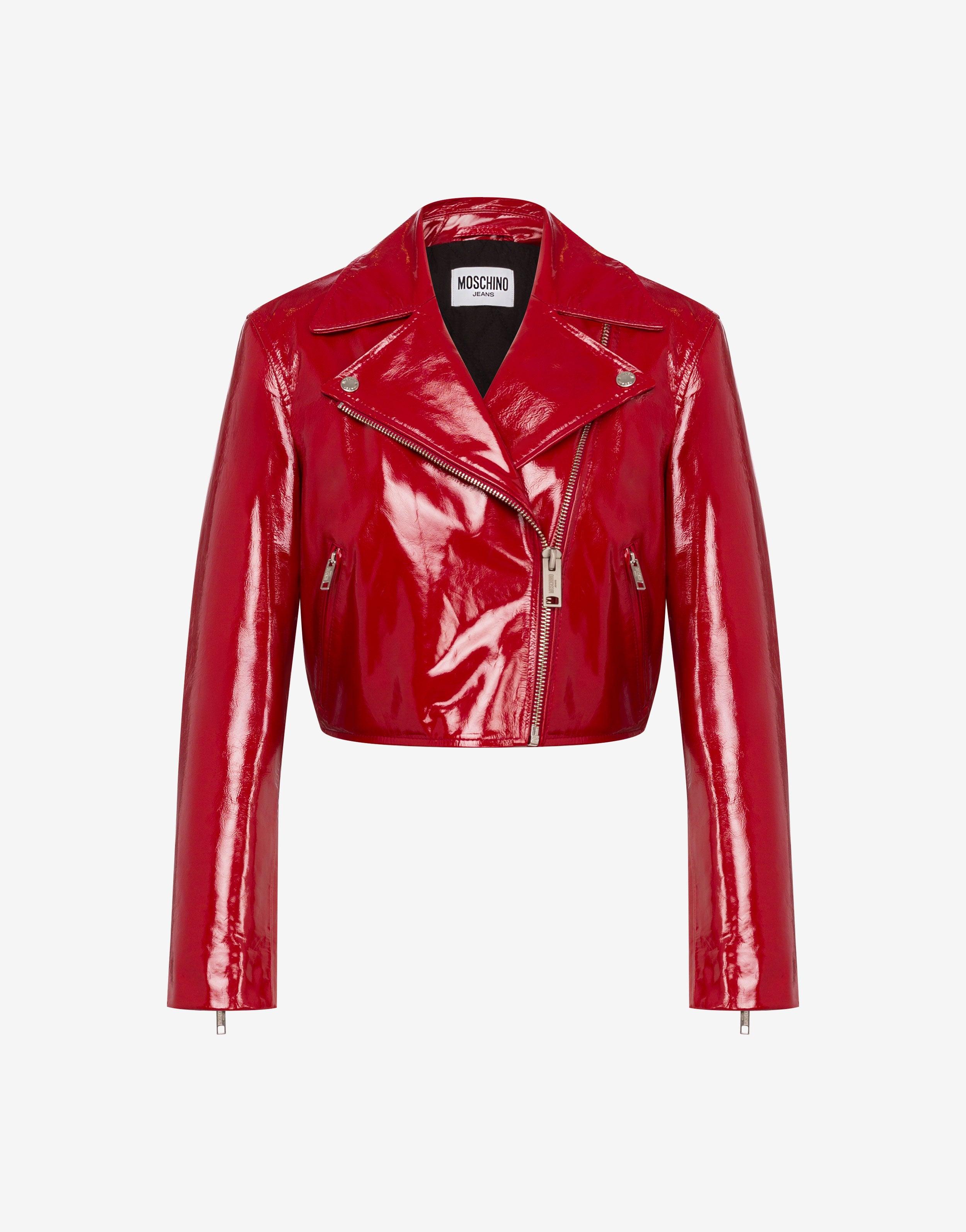 Moschino Leather jackets for Women | Online Sale up to 83
