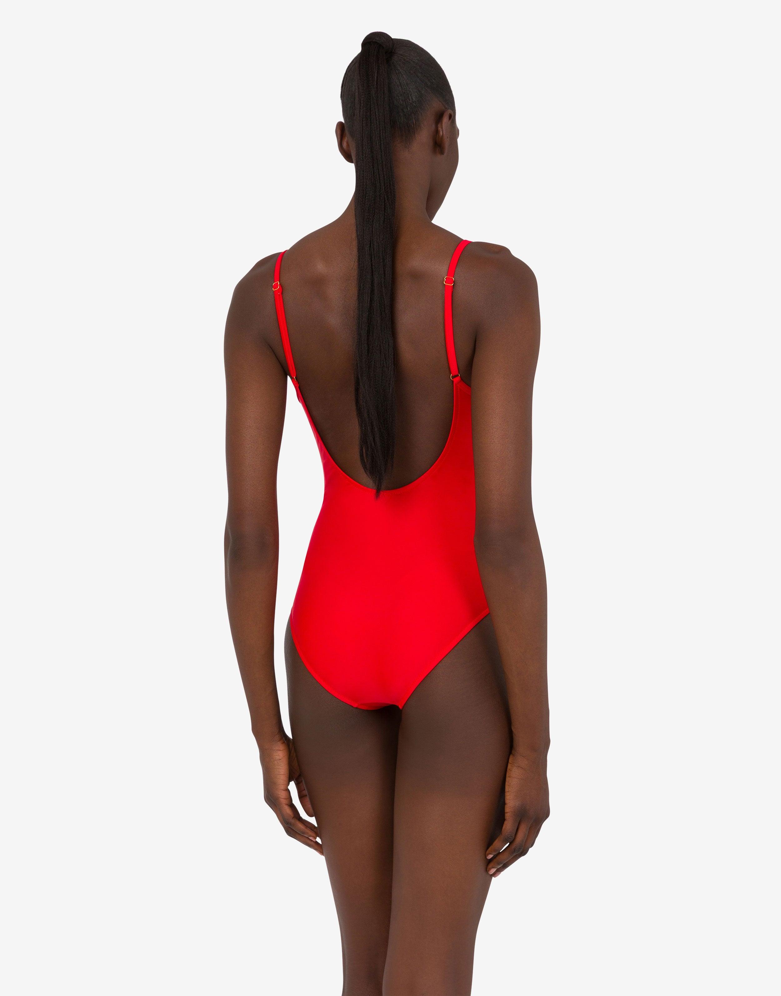 MOSCHINO SWIM ビーチドレス MOSCHINO SWIM SWIMSUIT - Swimsuit - light blue - Zalando.co.uk