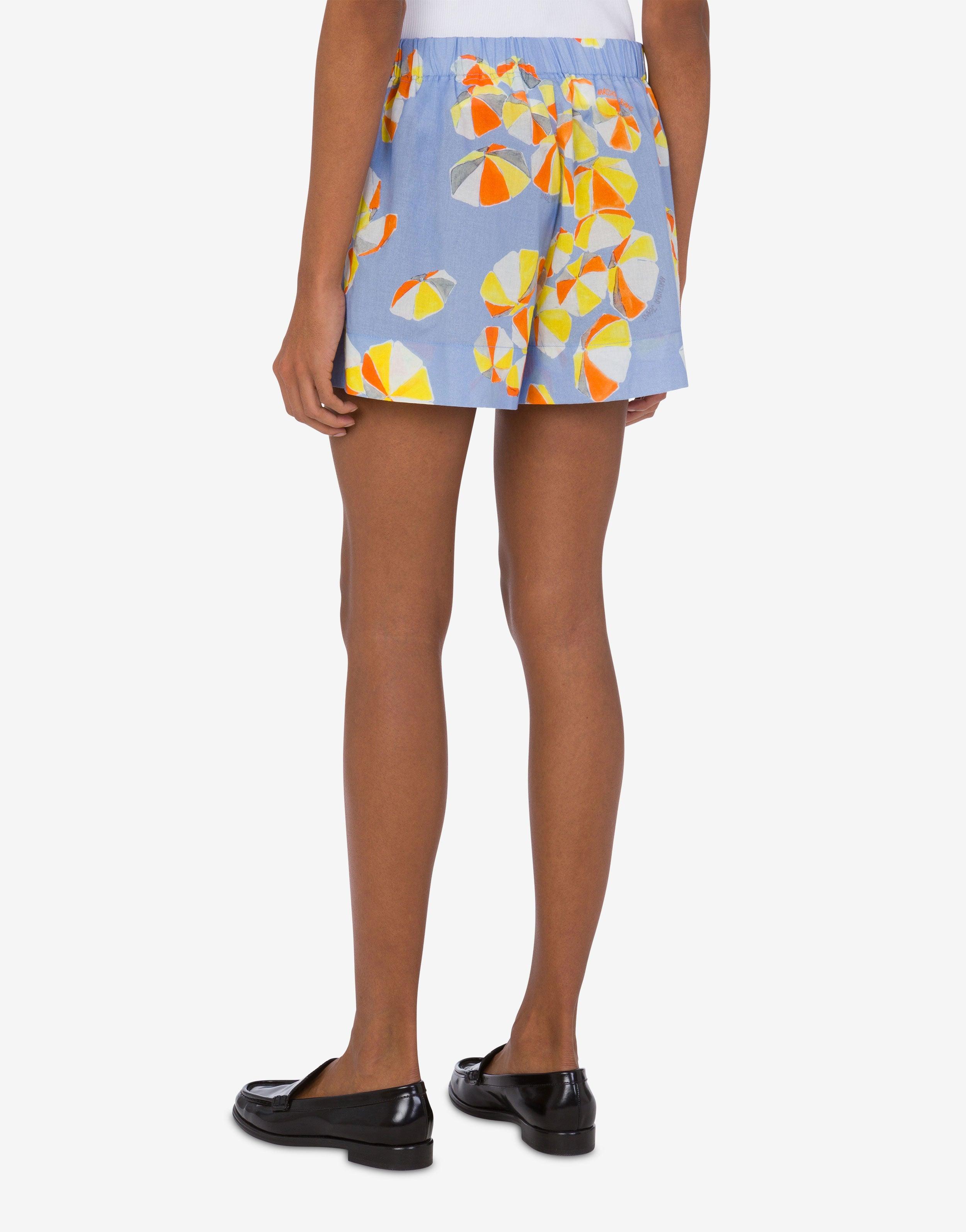 ショートパンツ Moschino Jeans Shorts Beach Umbrellas Moschino Jeans SHORTS 
