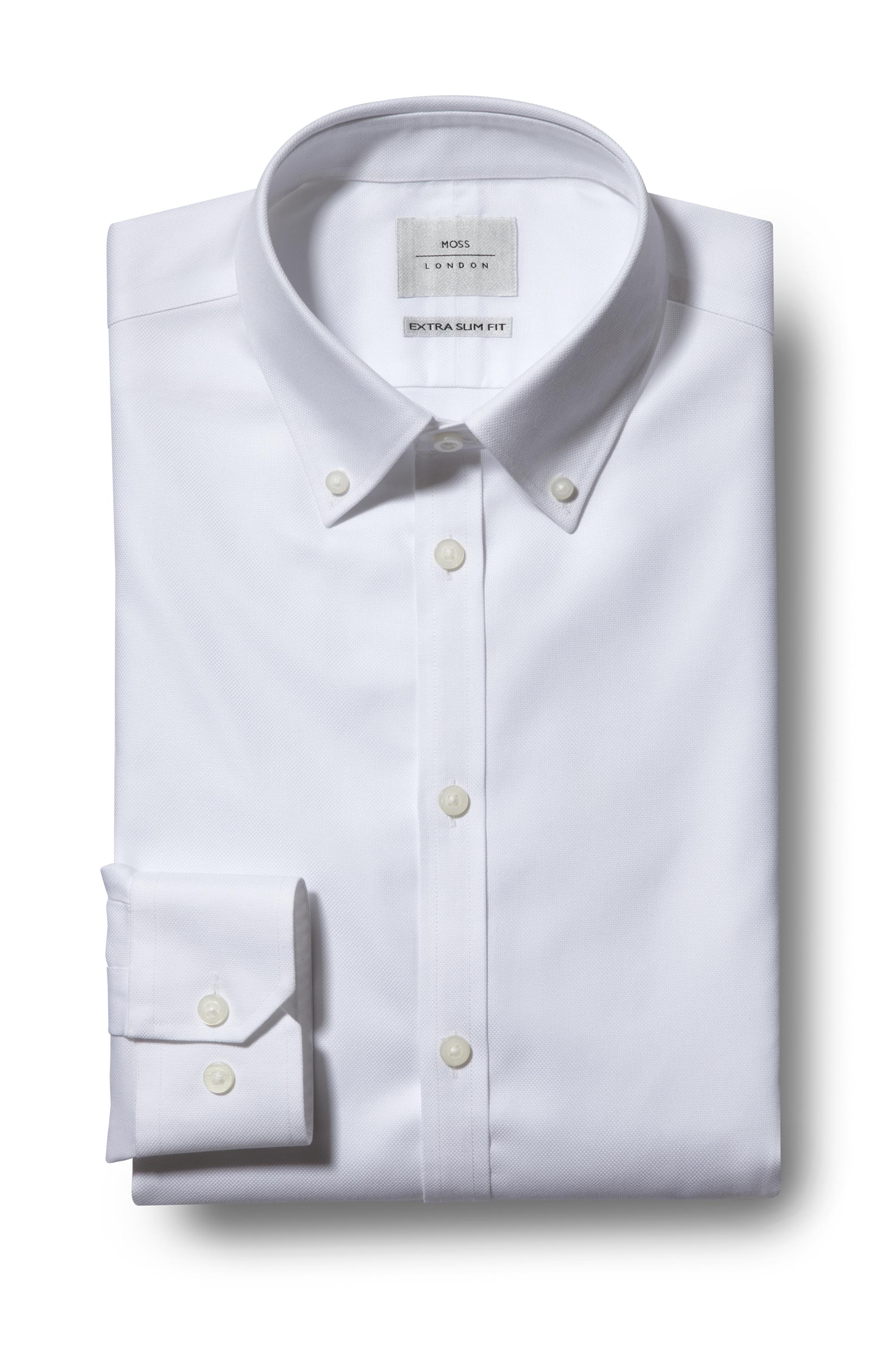 moss bros extra slim fit shirt