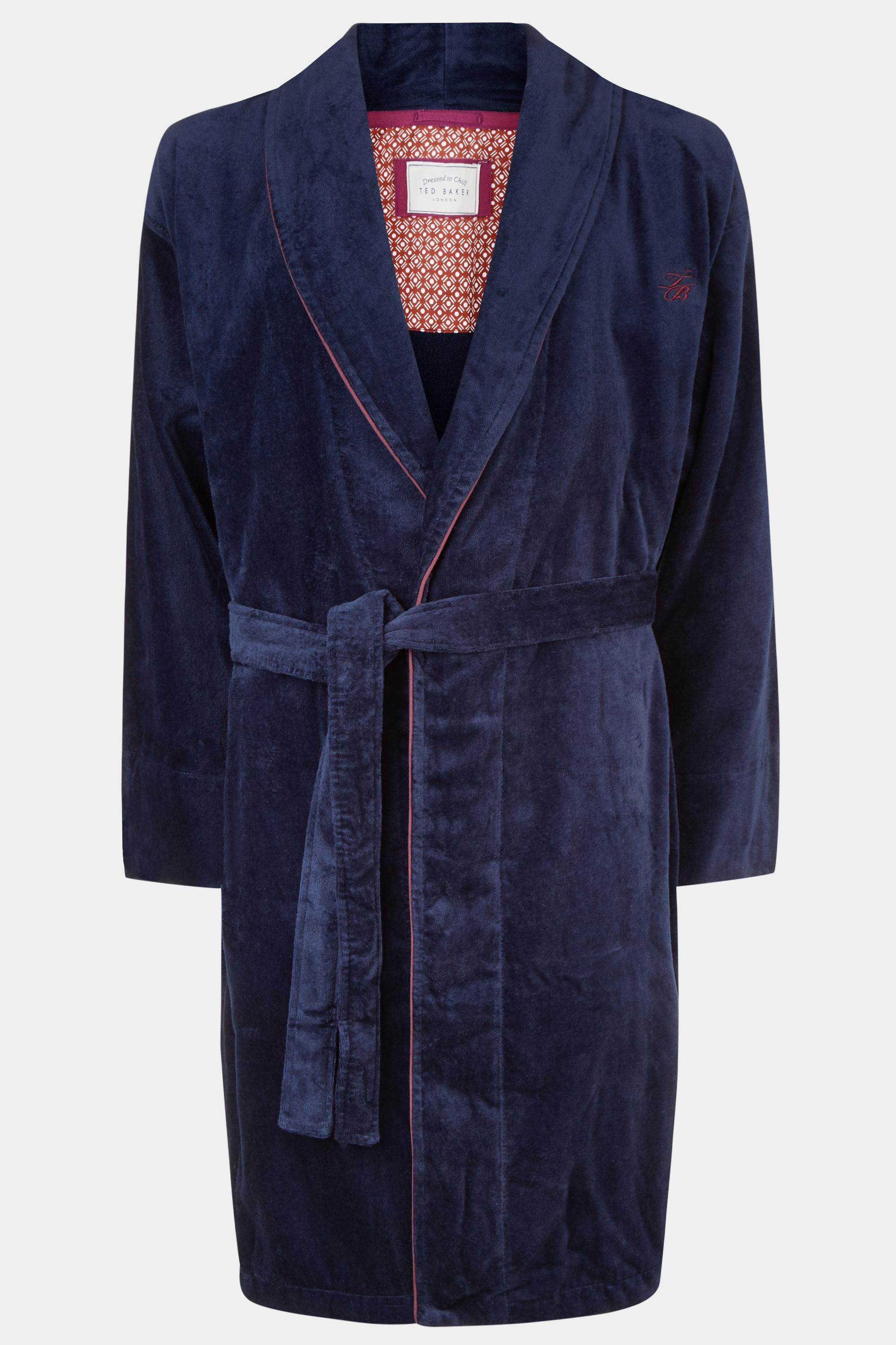 ted baker navy dressing gown