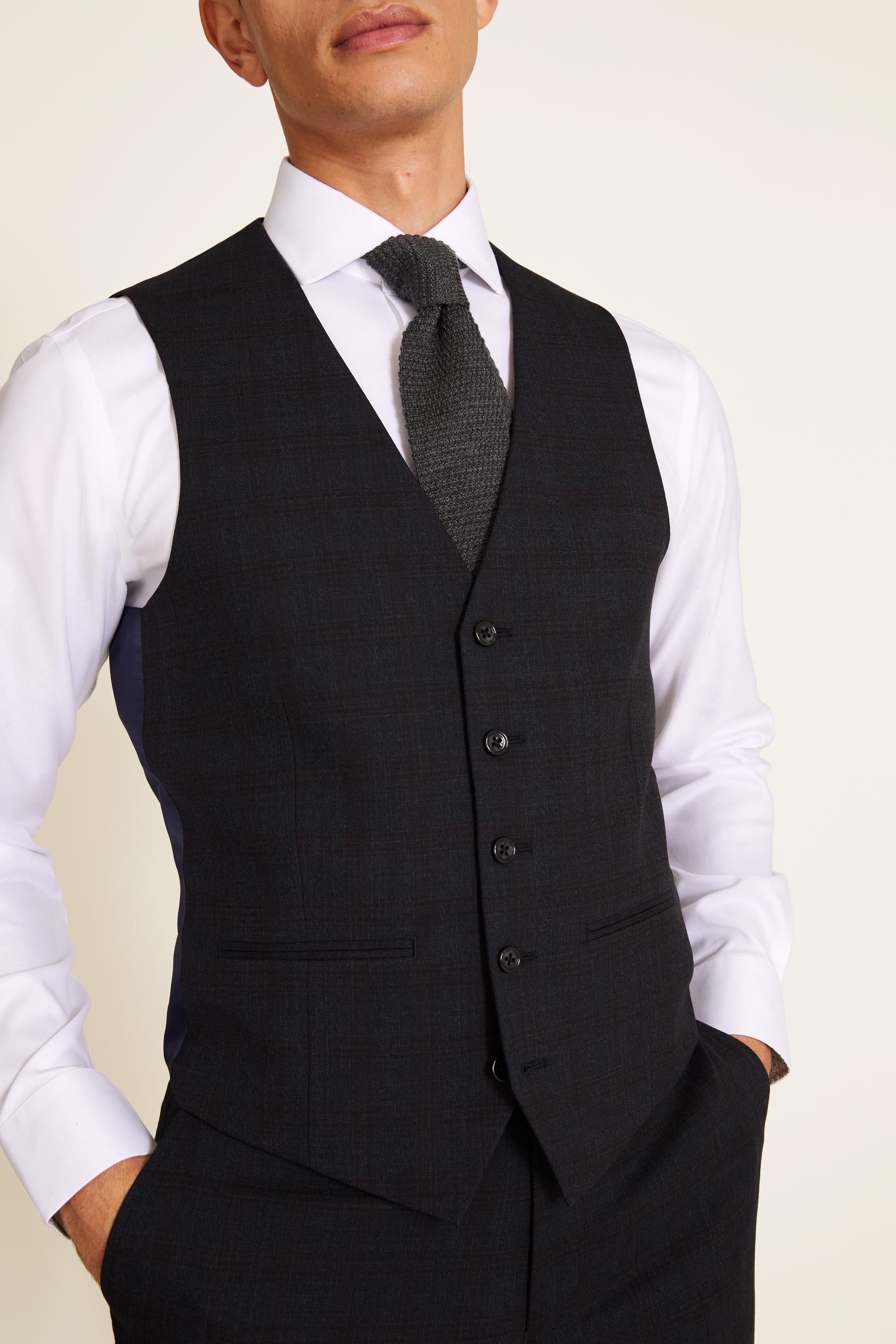 ted baker black waistcoat