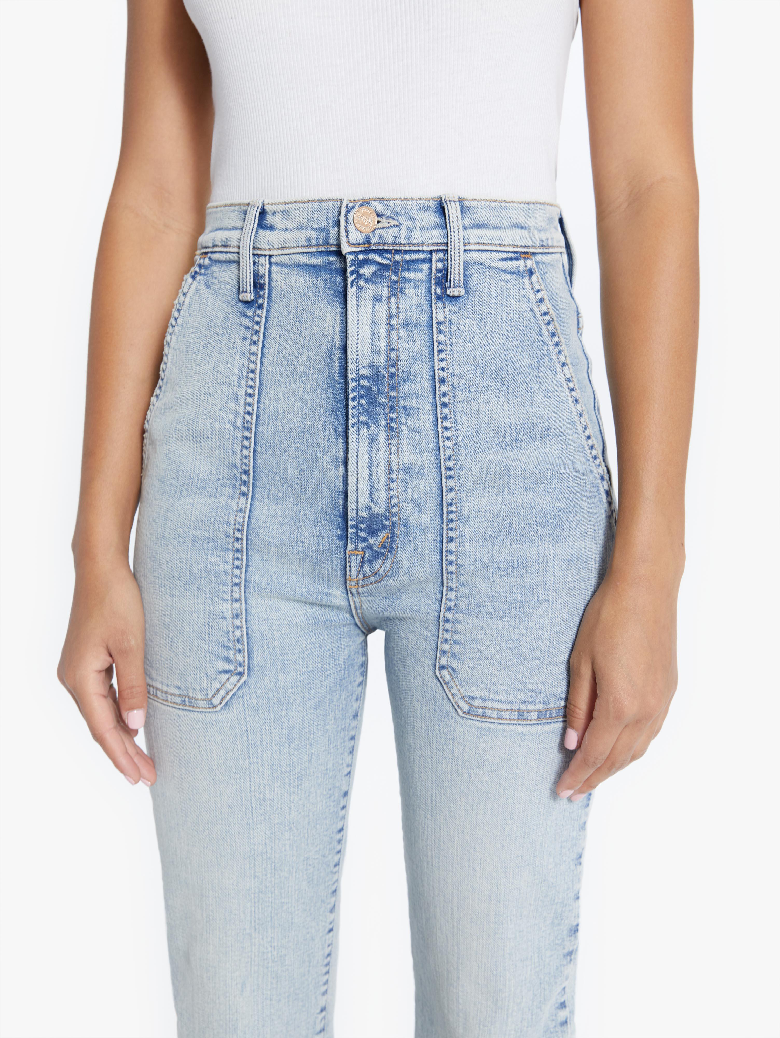 Mother Denim The Wrapper Patch Springy 