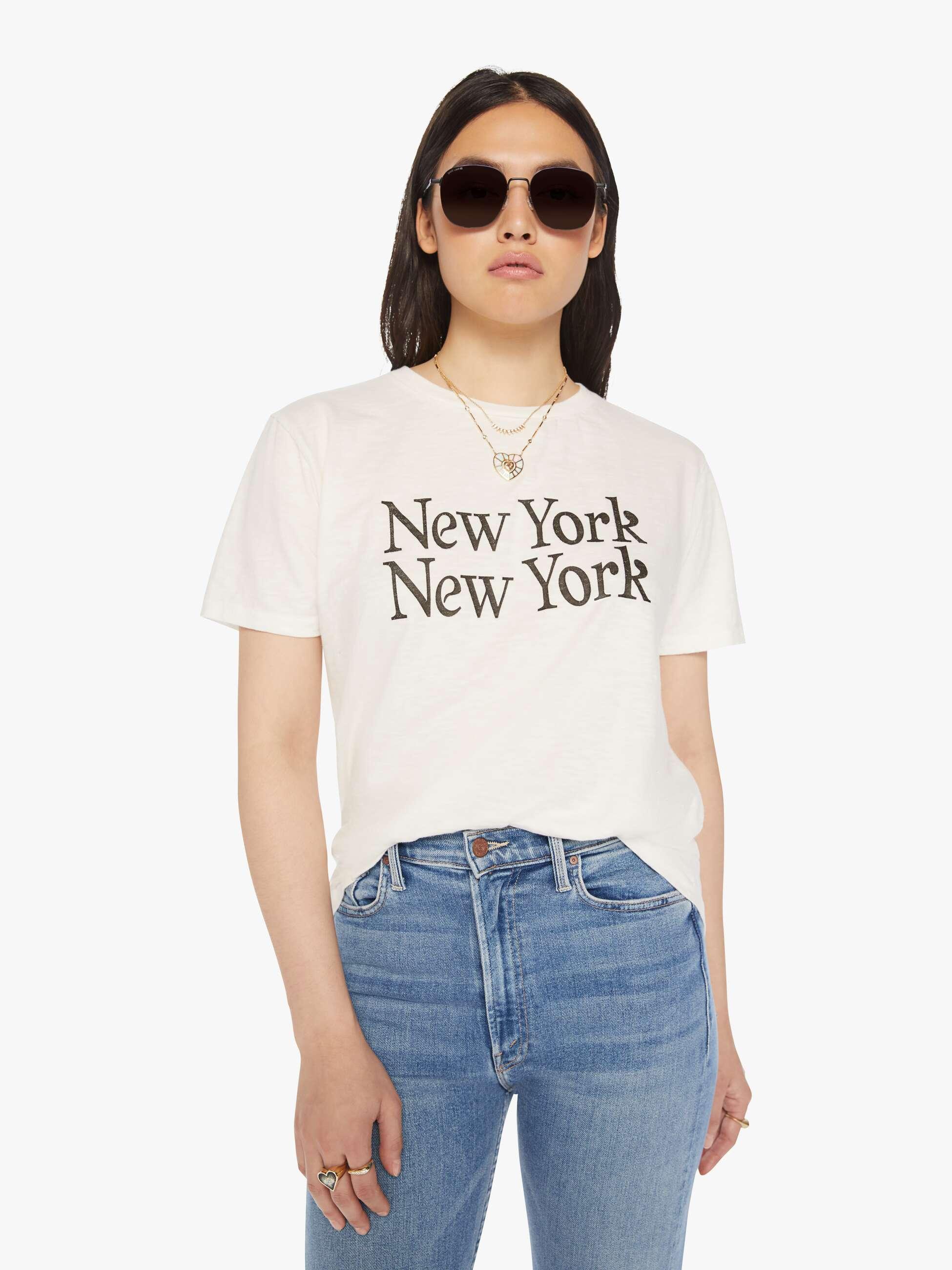 velva sheen white tee