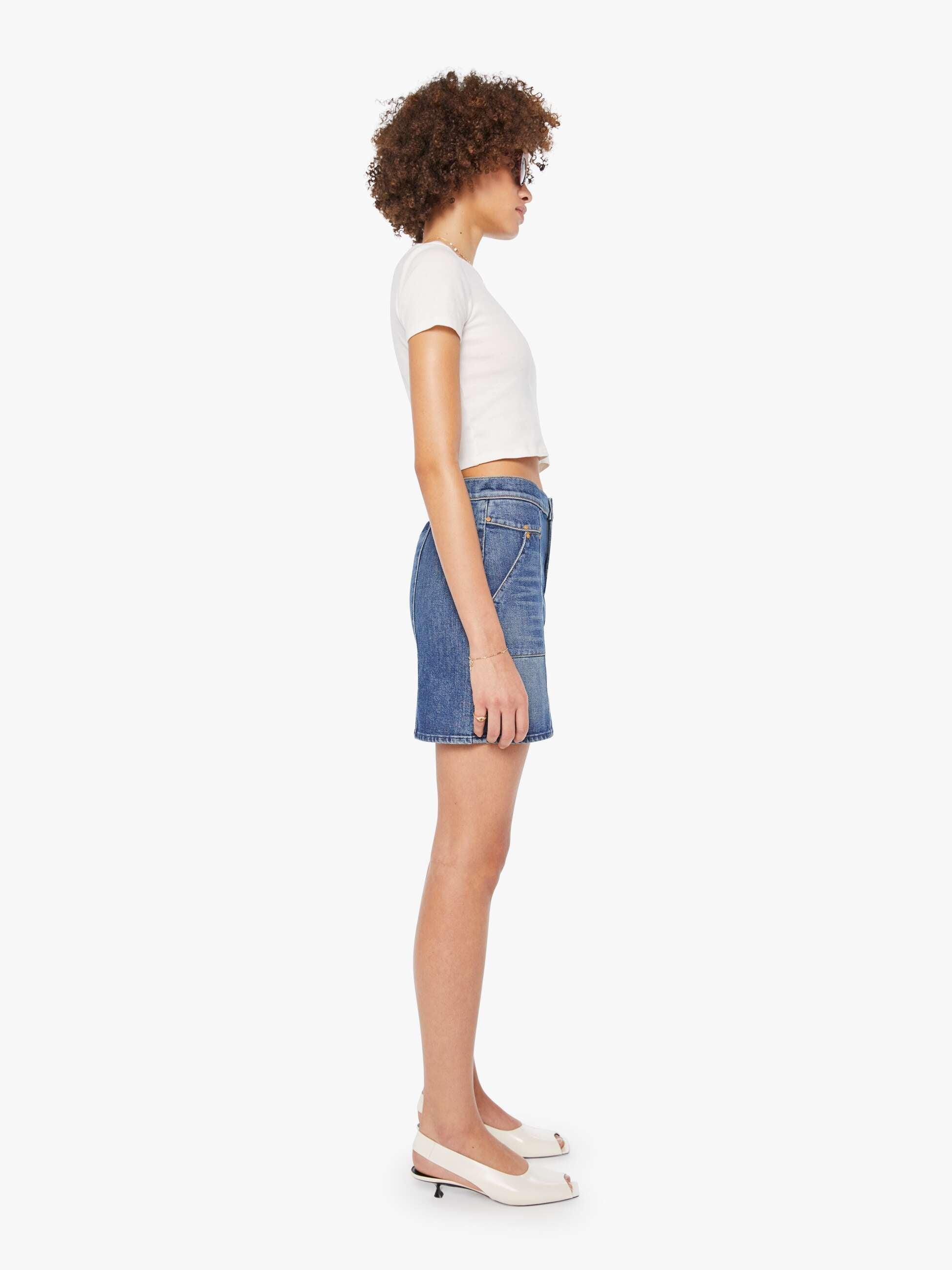 スカート Mother Skirts MOTHER The Flagpole Denim Maxi Skirt in Pitch | Bloomingdale's