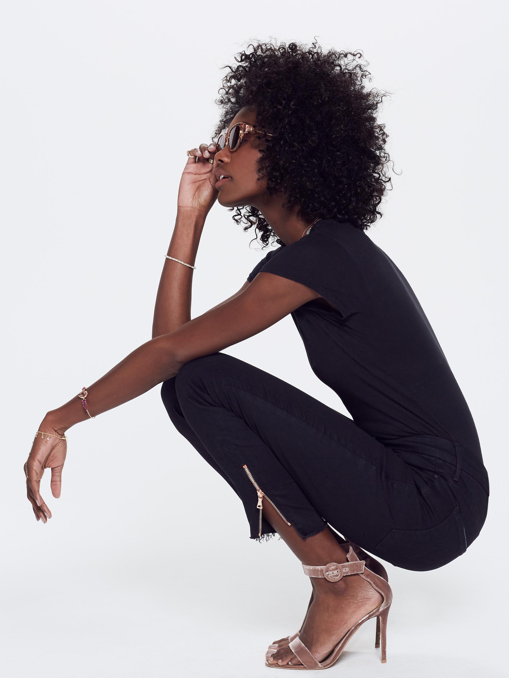Stunner Double Zip Ankle Step Fray 