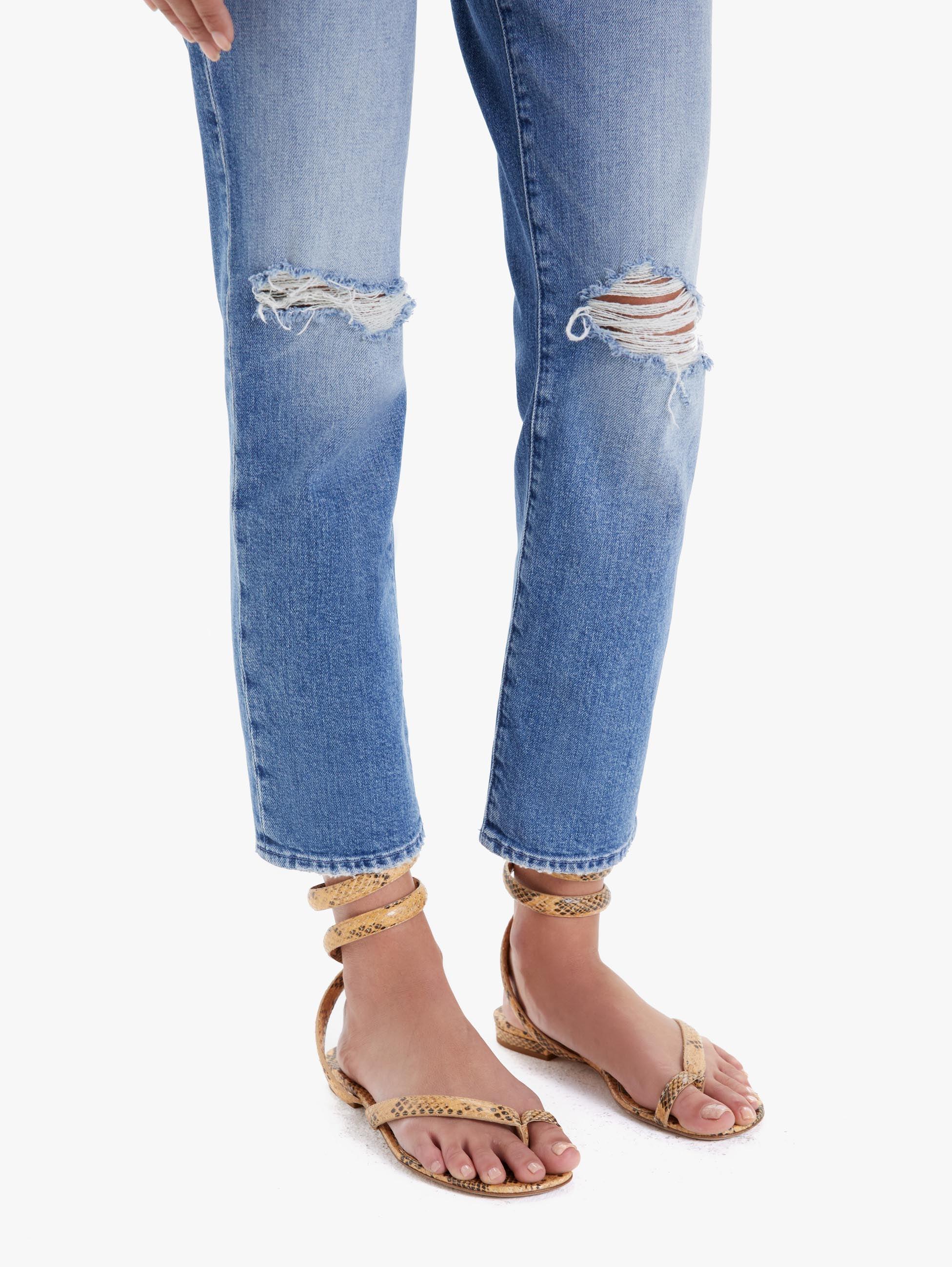 Mother Denim The Trickster Ankle in 