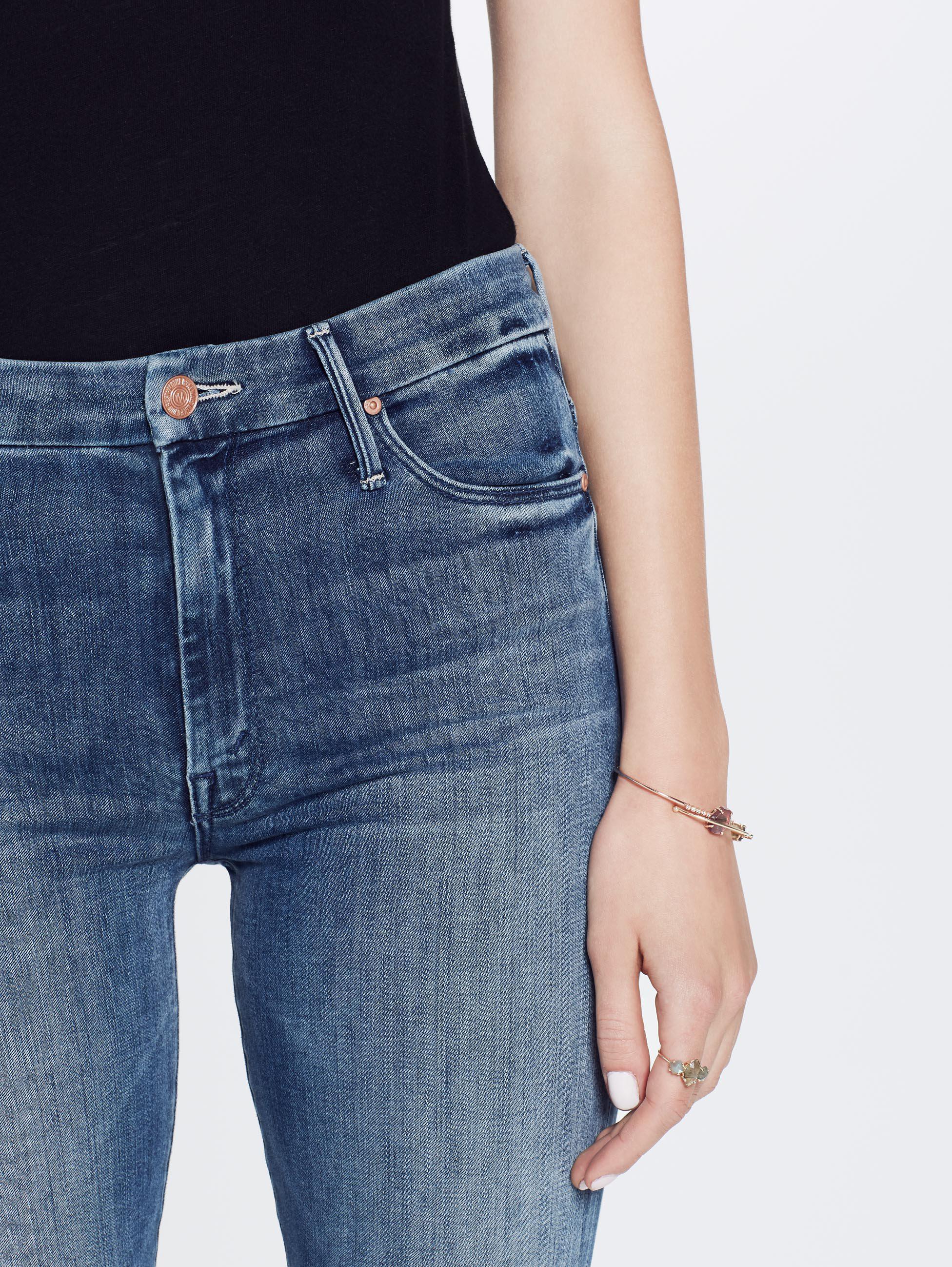 Mother Denim High Waisted Looker Ankle 