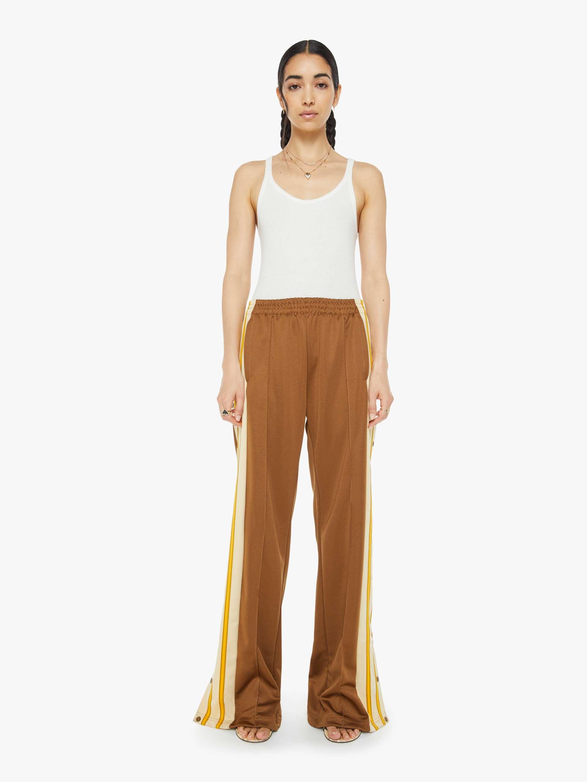 Mother The Personal Best Heel Run For The Hills Pants in White | Lyst