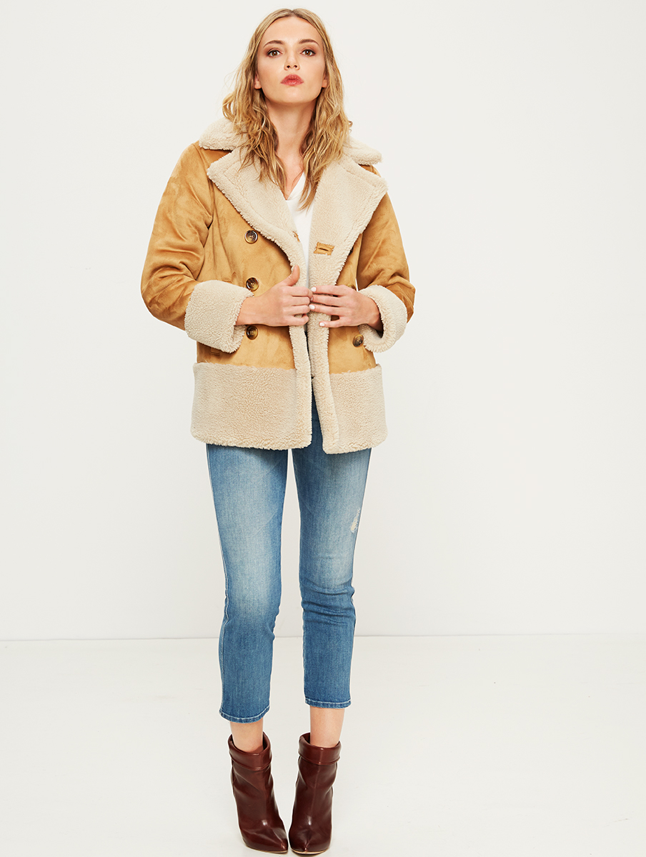 mother shearling jacket