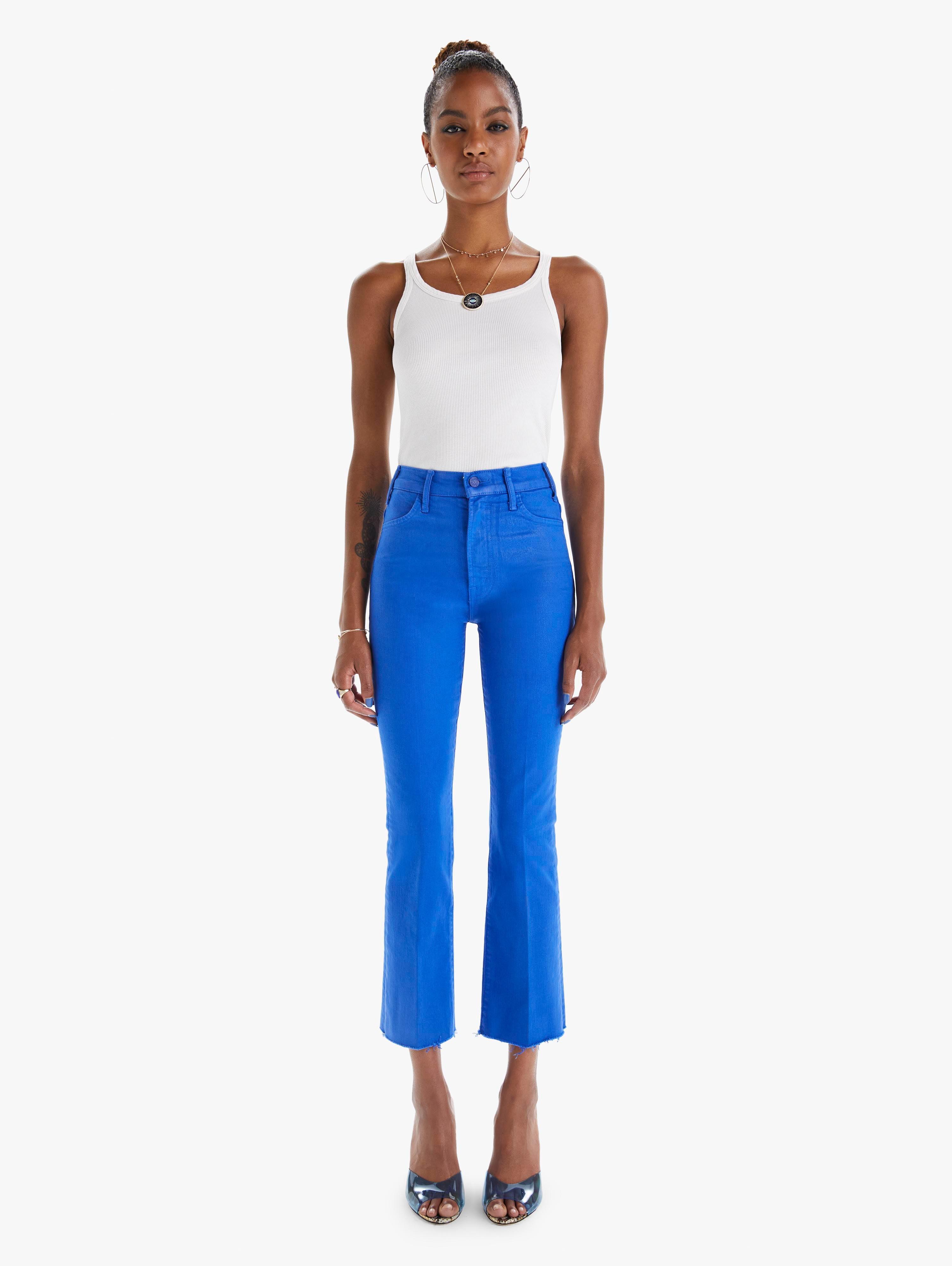 Mother Denim The Hustler Ankle Fray in 