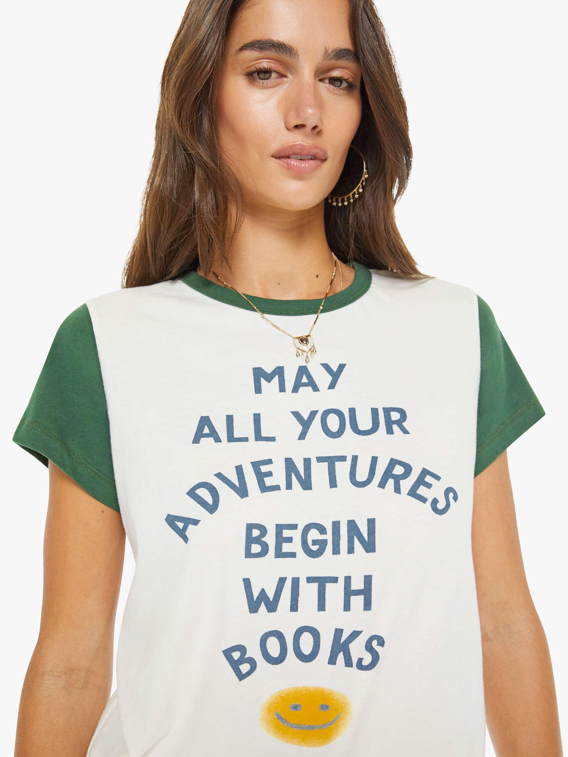 Mother The Goodie Ringer Book Adventures T-Shirt in Blue | Lyst