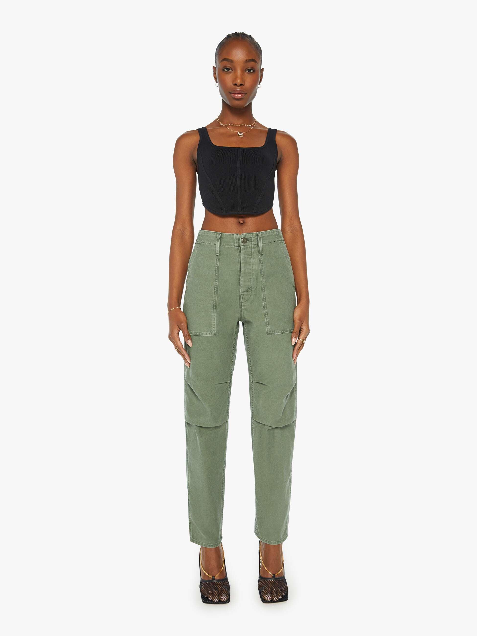 Mother The Awol Hover Roger That Pants in Green | Lyst