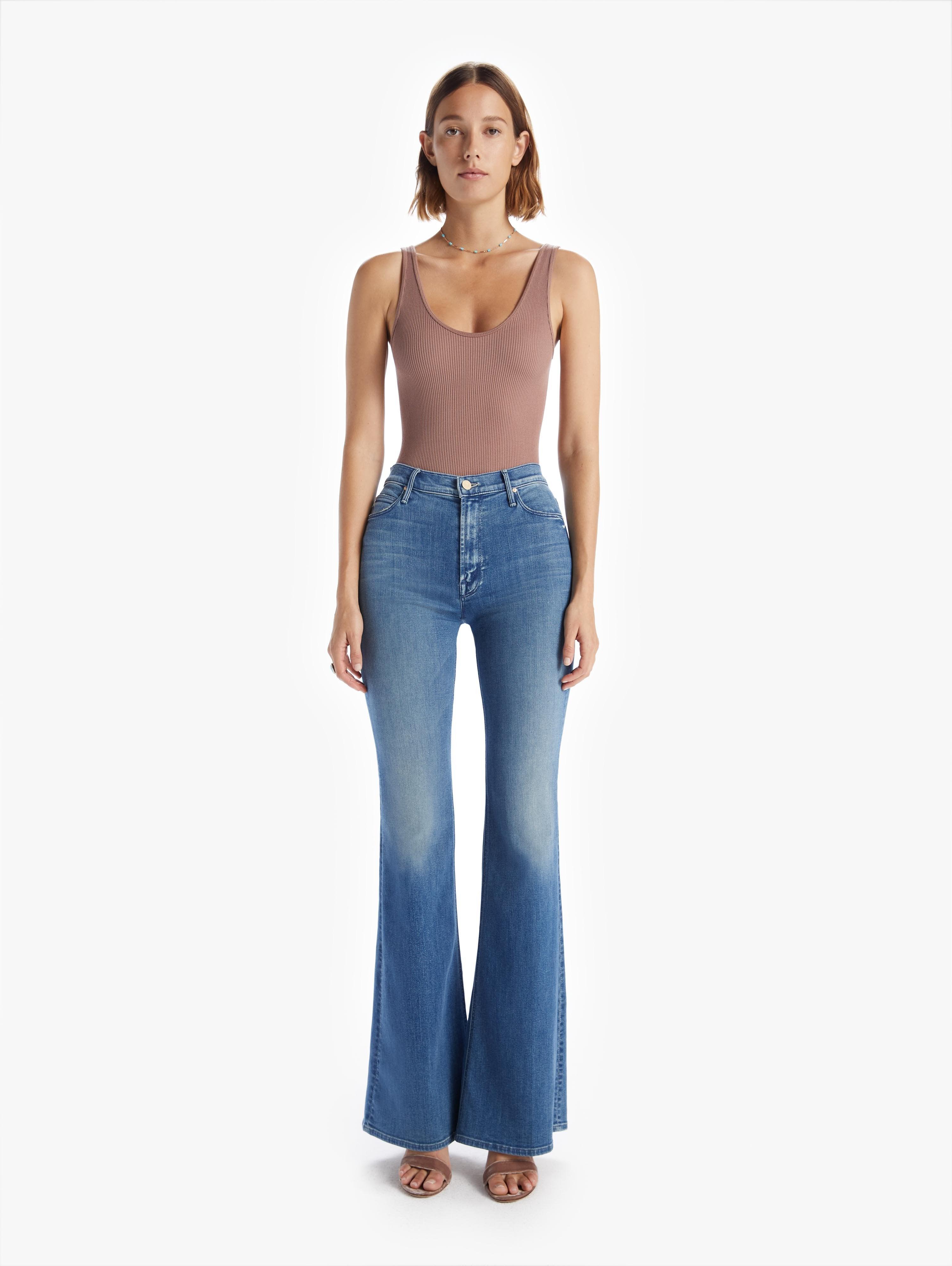 Mother Denim The Doozy In Blue Lyst Canada