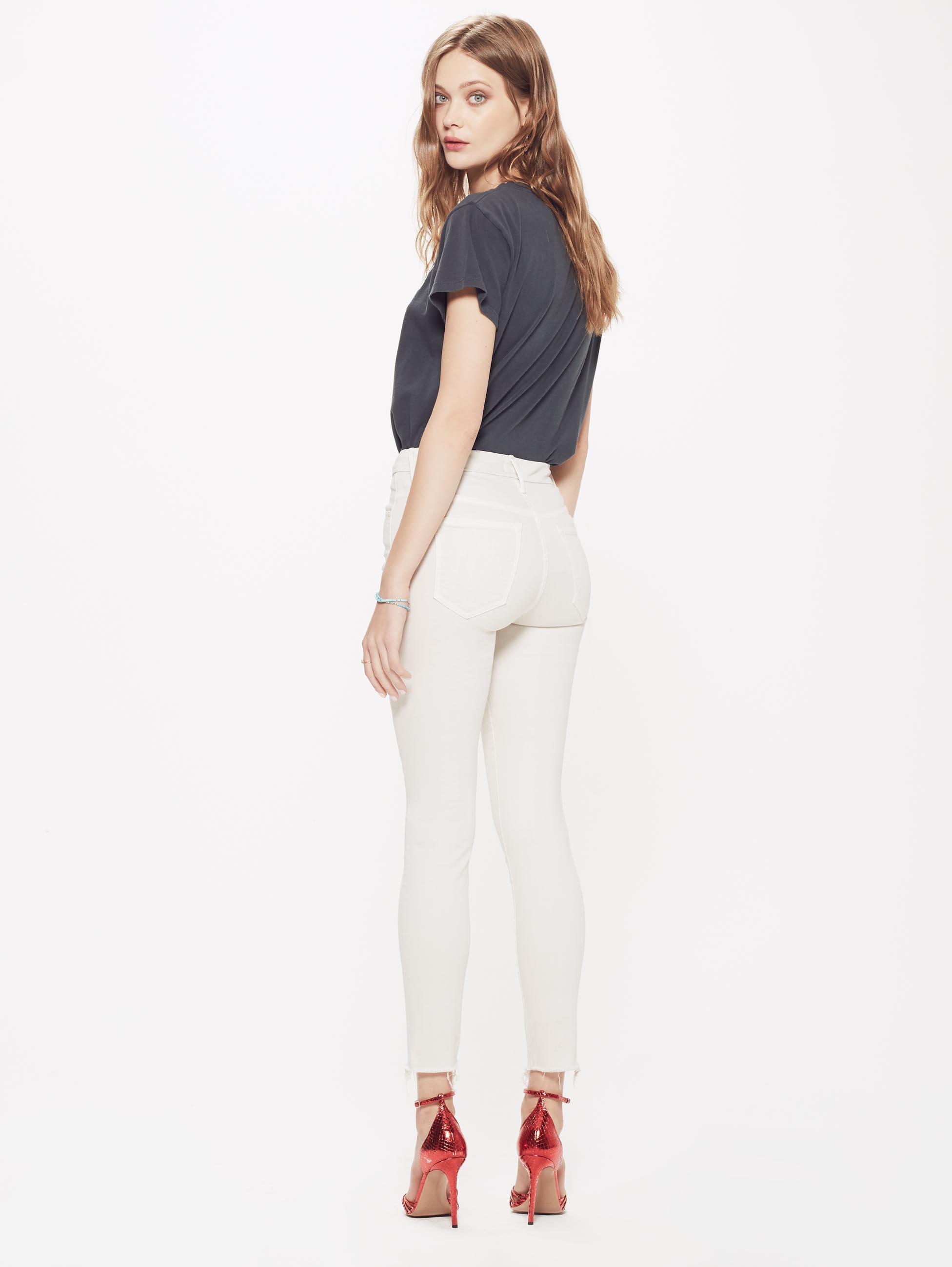 Mother Denim High Waisted Looker Ankle 