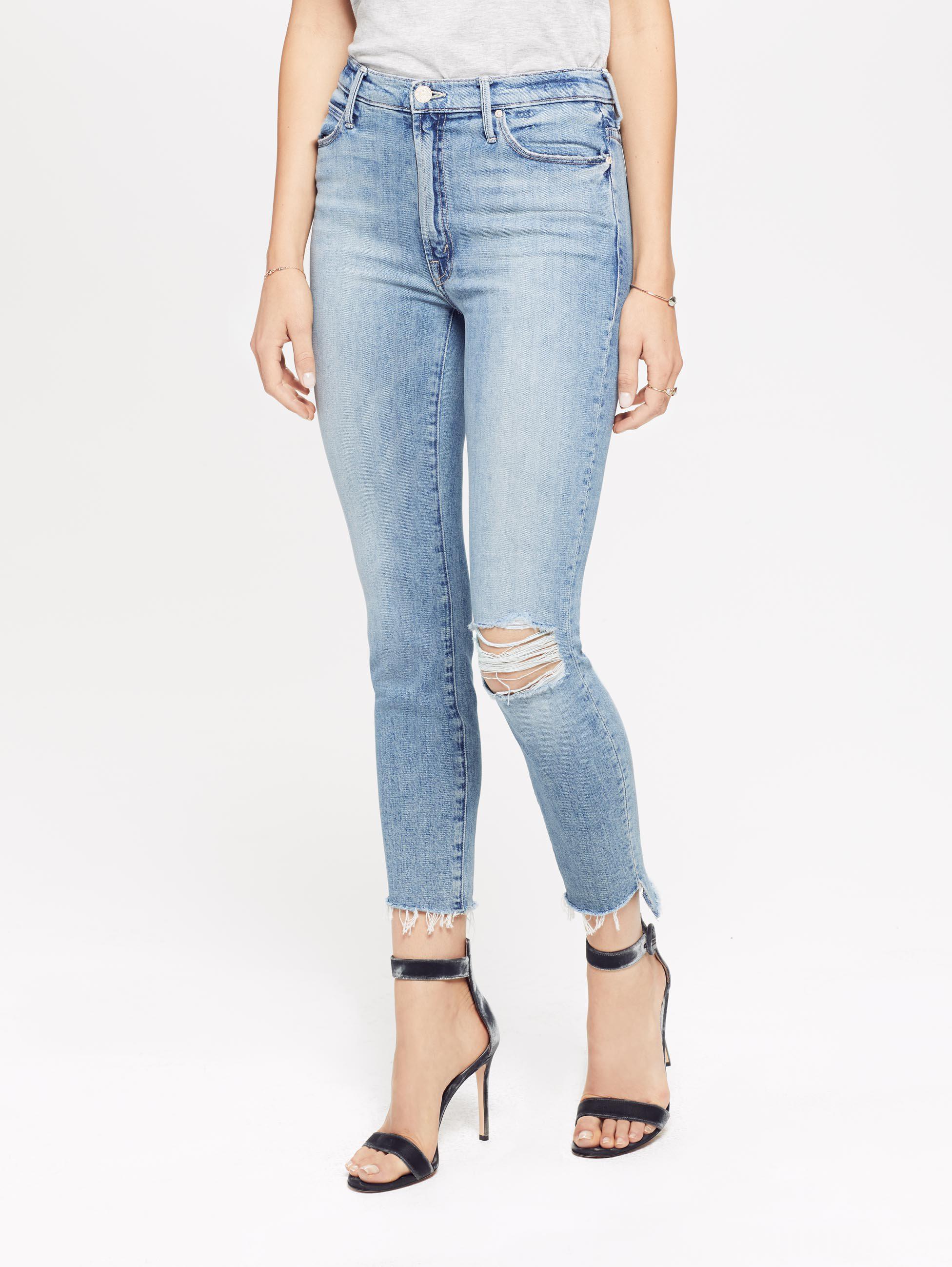 NWT Mother Denim Stunner Ankle Step Fray Exposed Secret Sister $235