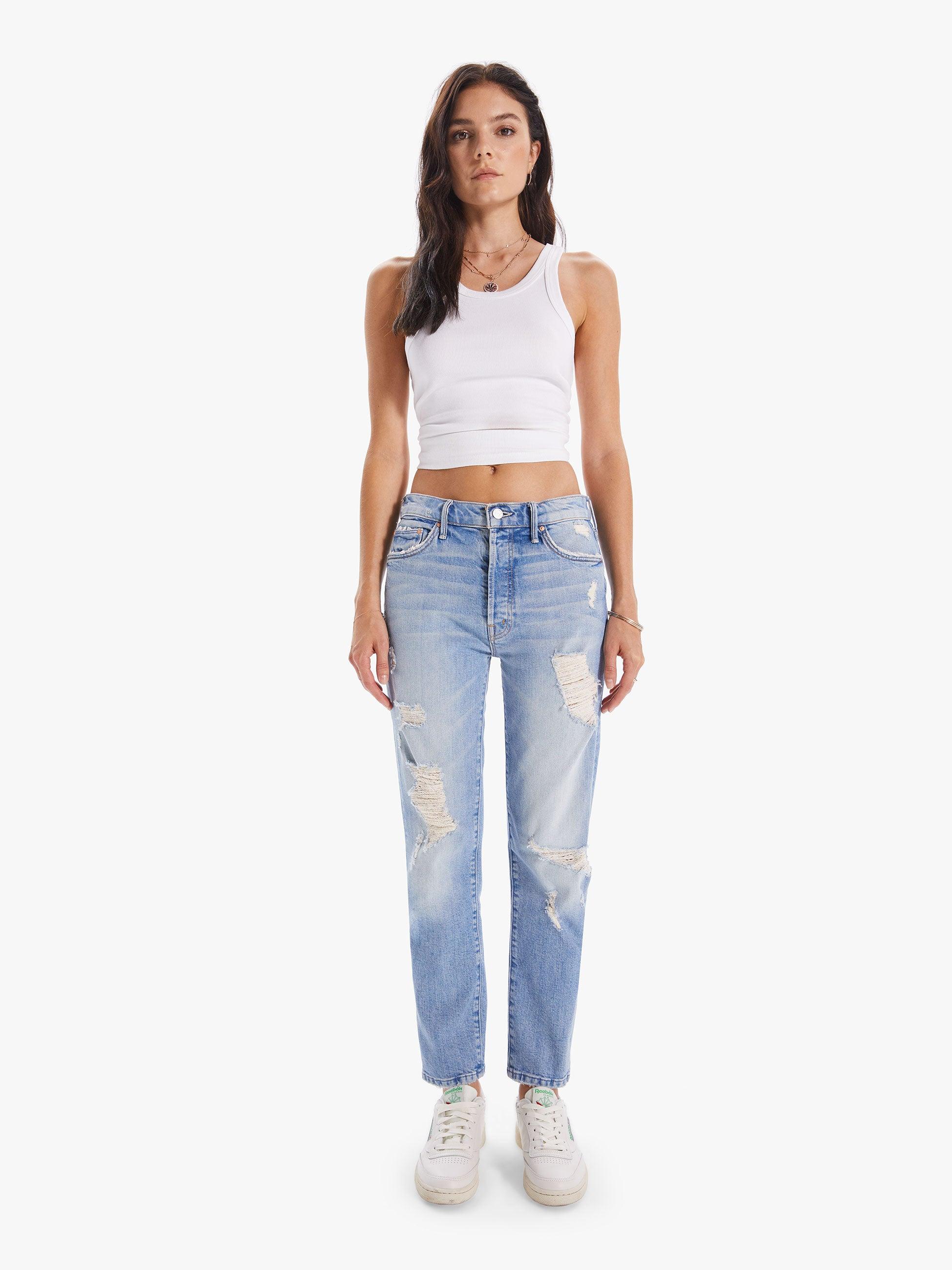 Mother Denim The Trickster Ankle in 