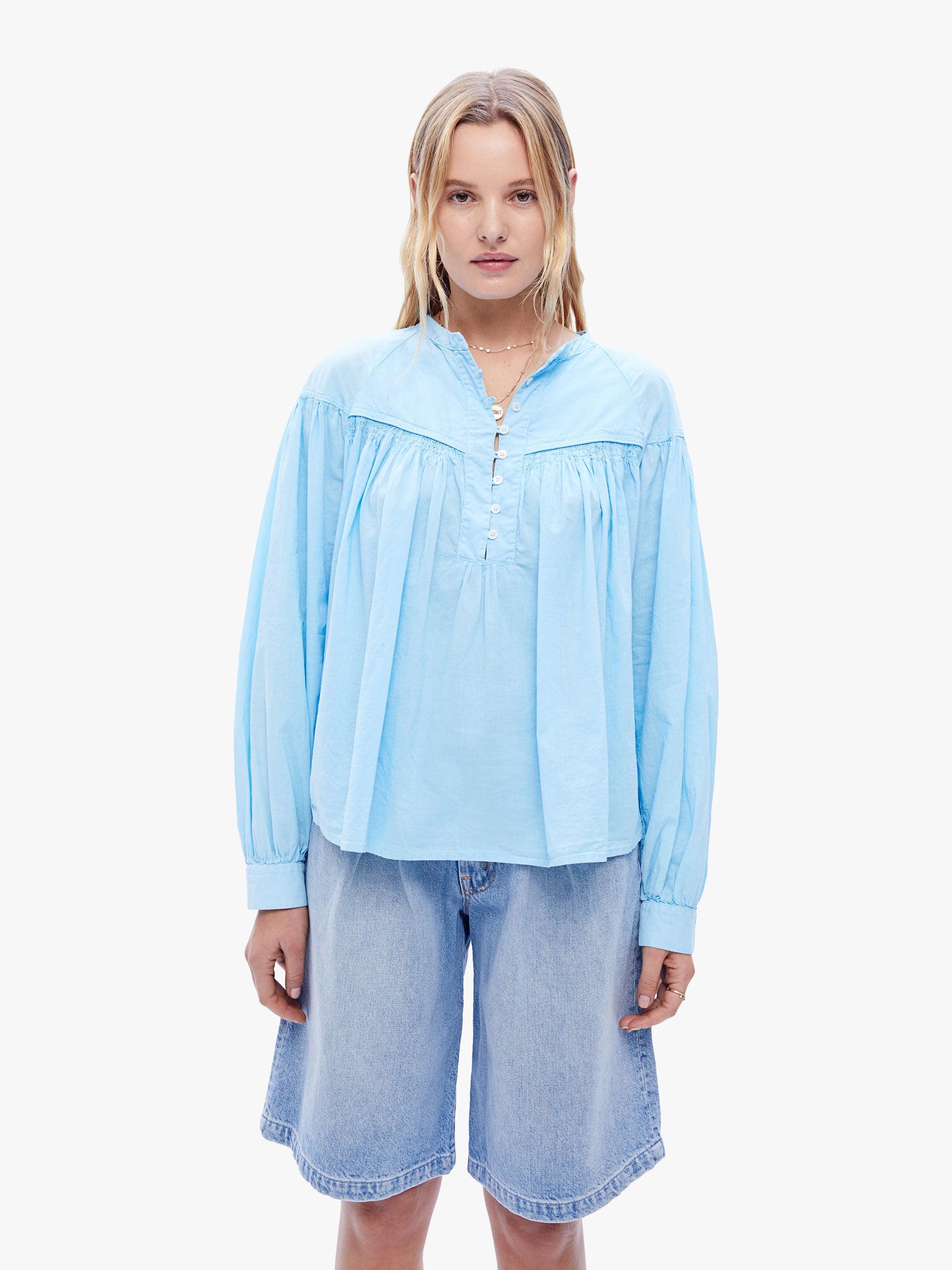 Xirena Delilah Top in Blue Lyst