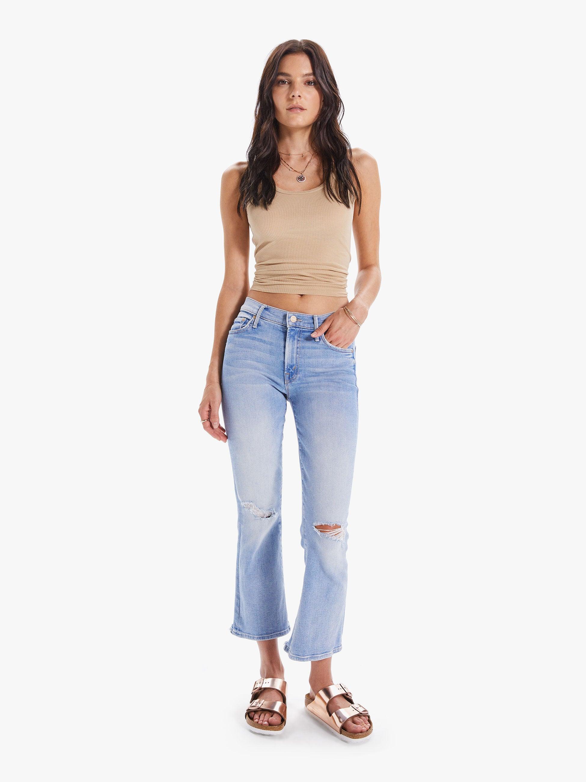 Mother Denim The Outsider Ankle Chew in 