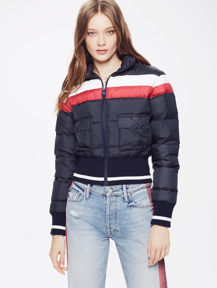 mother denim puffer jacket