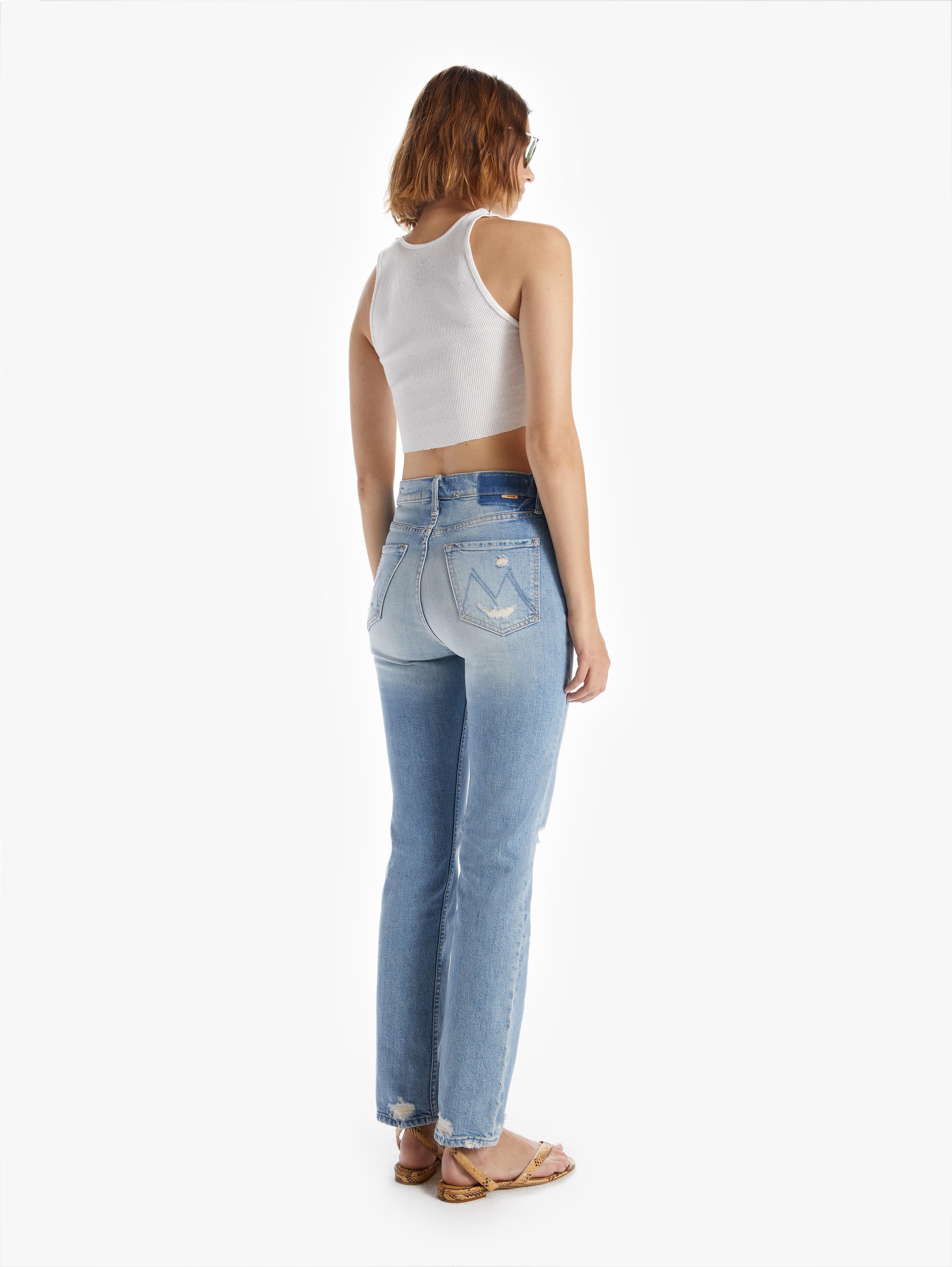 mother high waisted rider skimp