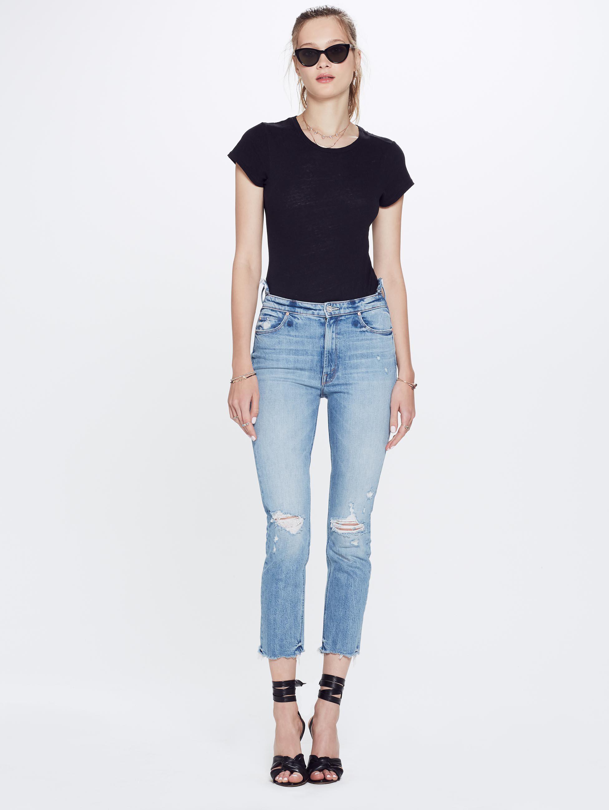 Mother Denim The Dazzler Shift 