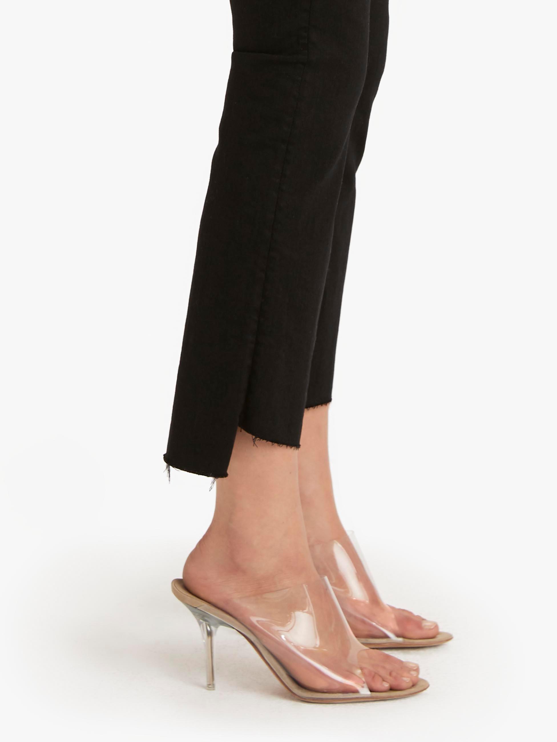 mother insider crop black