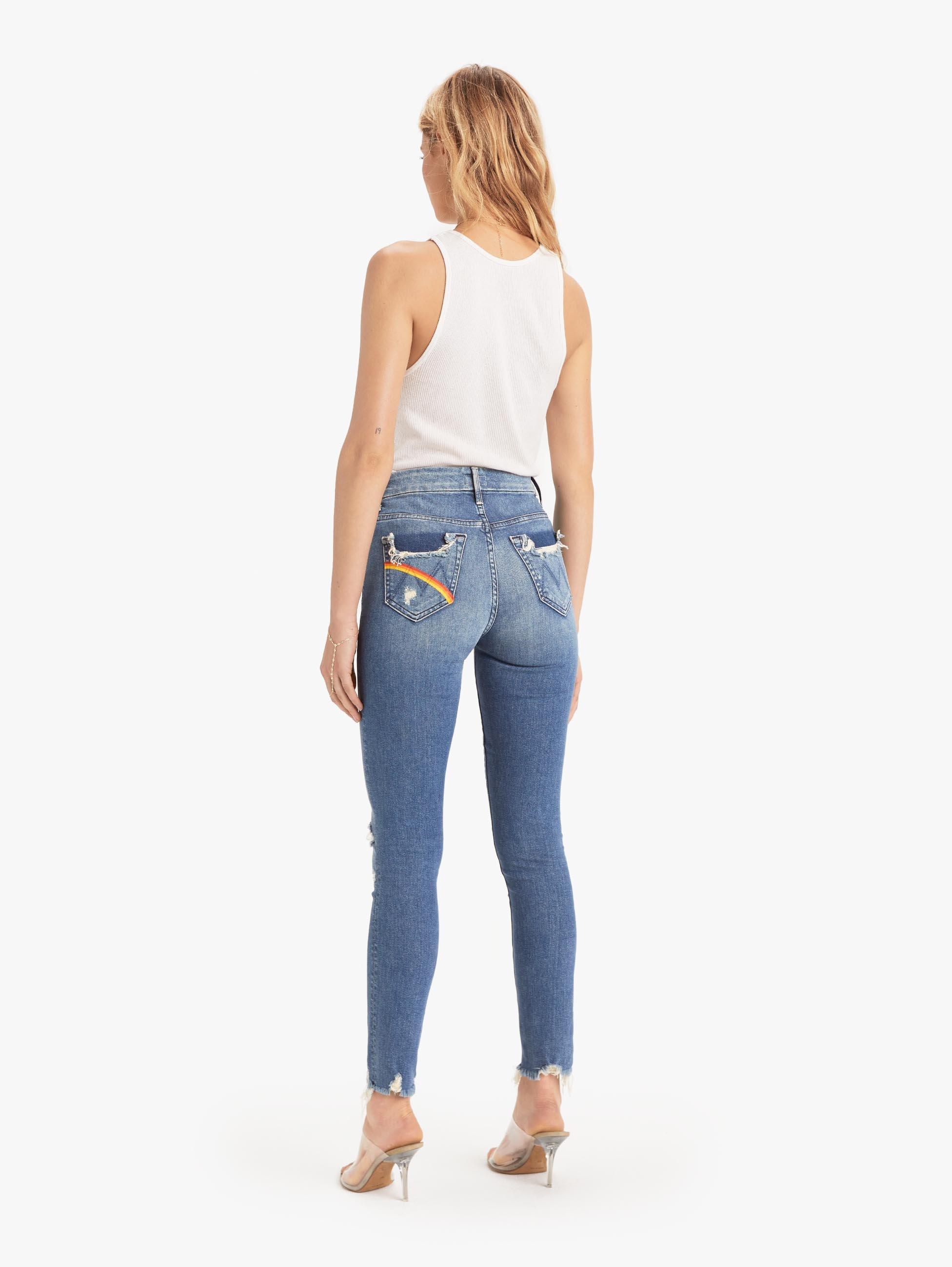 Mother Denim High Waisted Looker Ankle 