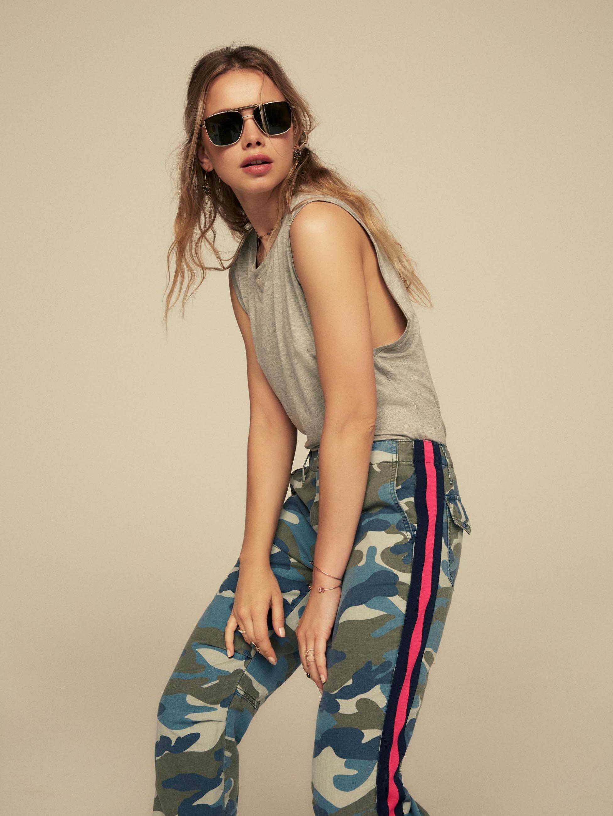 mother no zip misfit camo