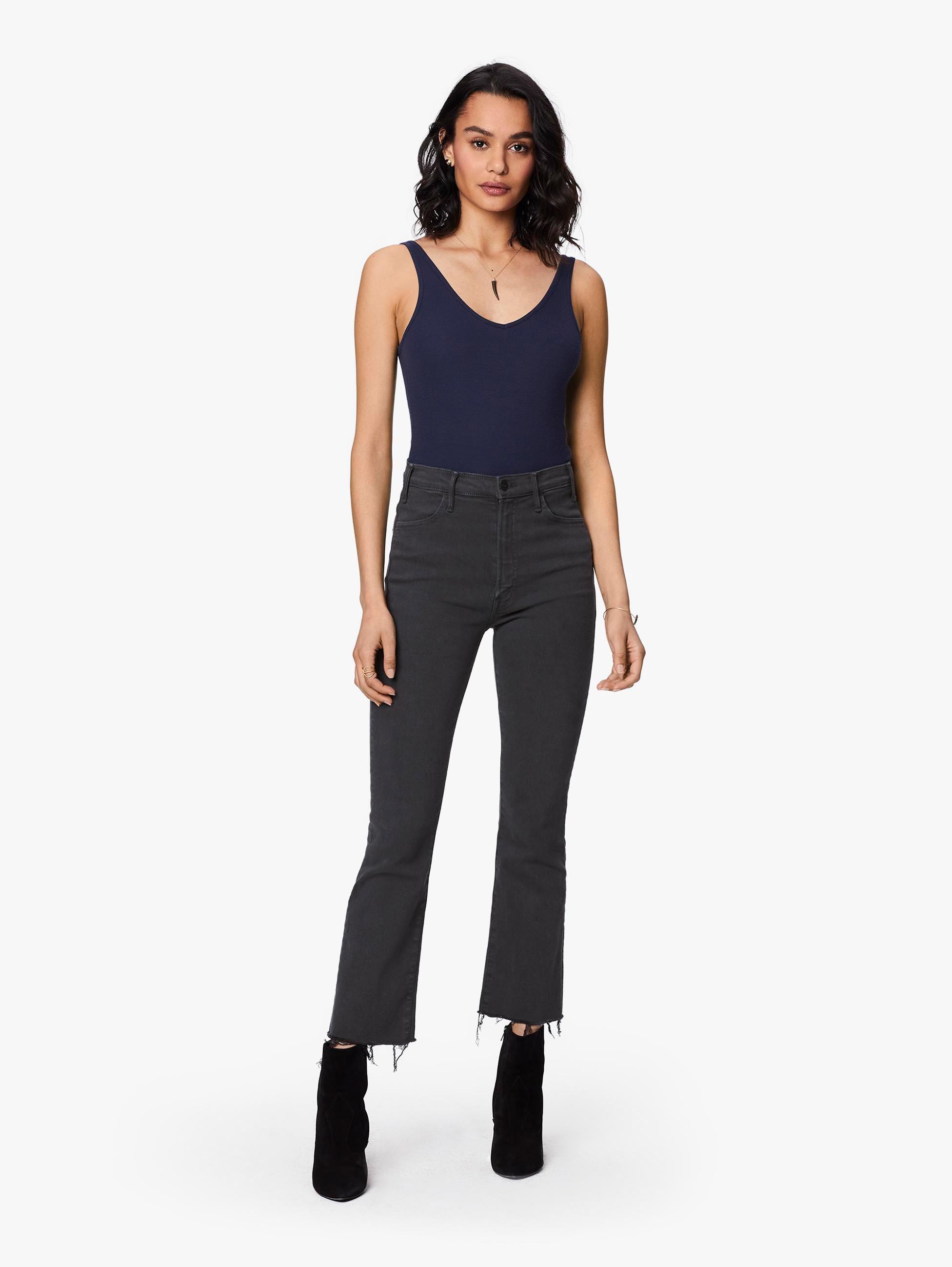 Mother Denim The Hustler Ankle Fray 
