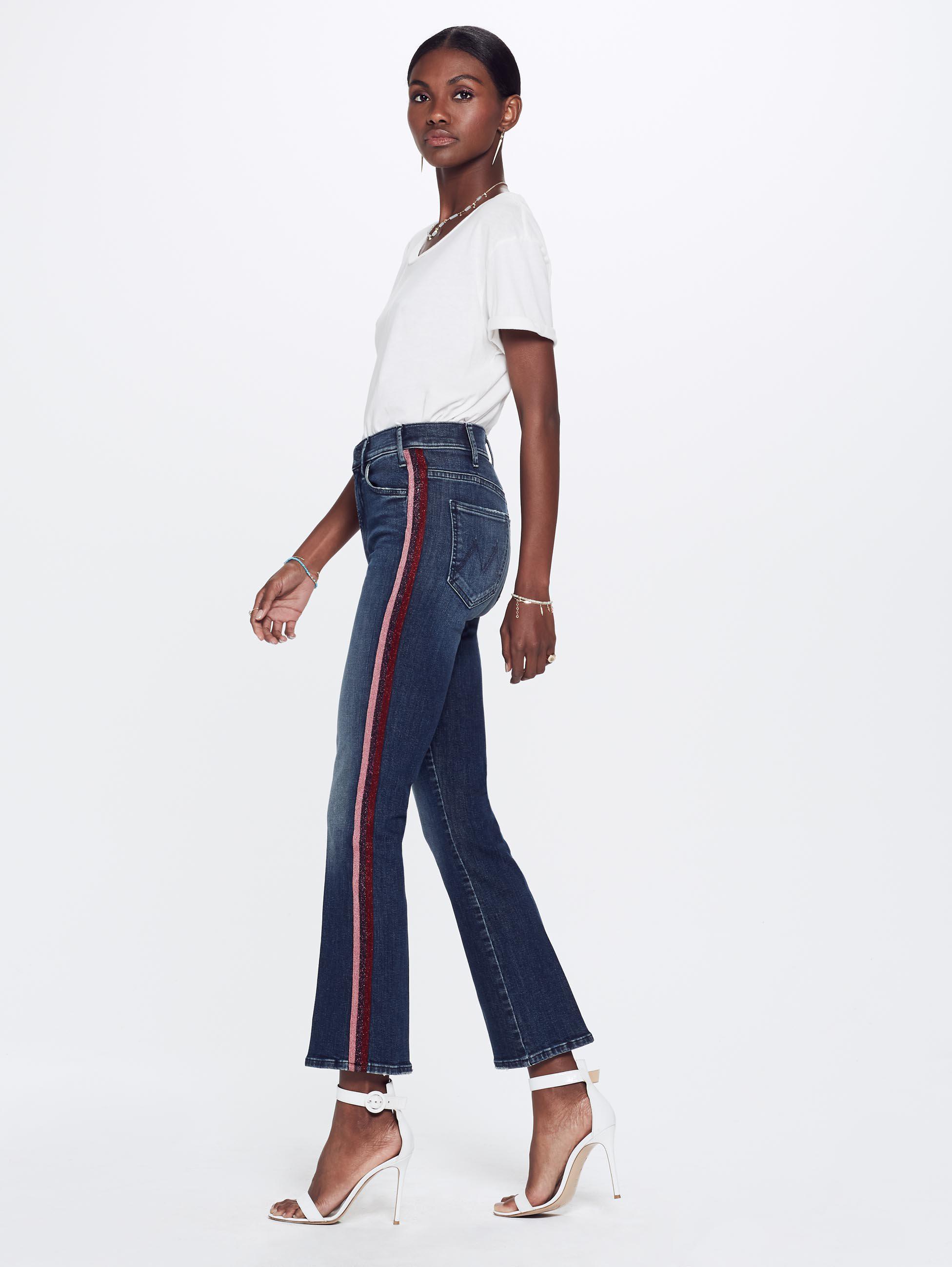 Mother Denim Hustler Ankle Here Kitty 