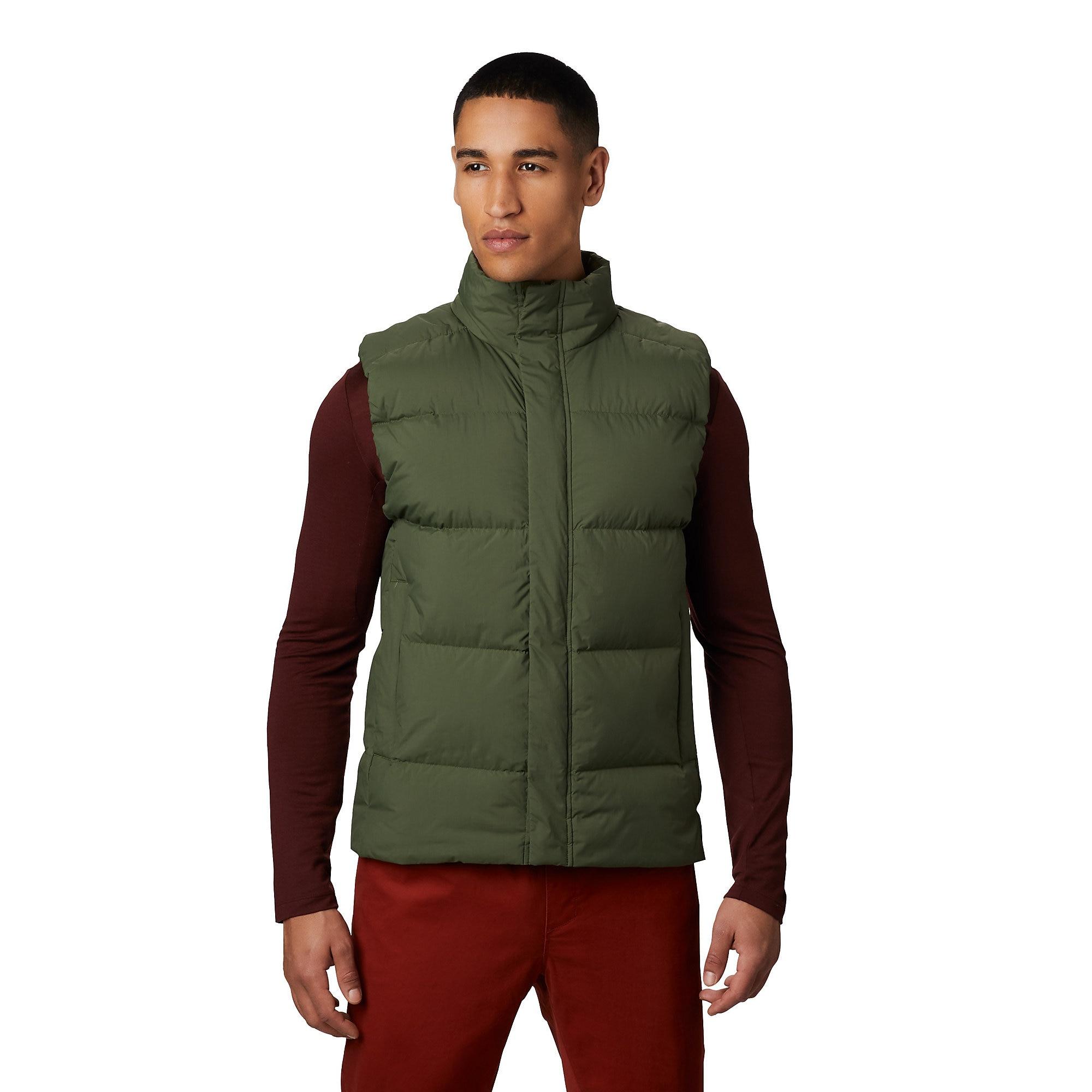 Mountain Hardwear Synthetic Glacial Storm Vest in Dark Army (Green) for ...