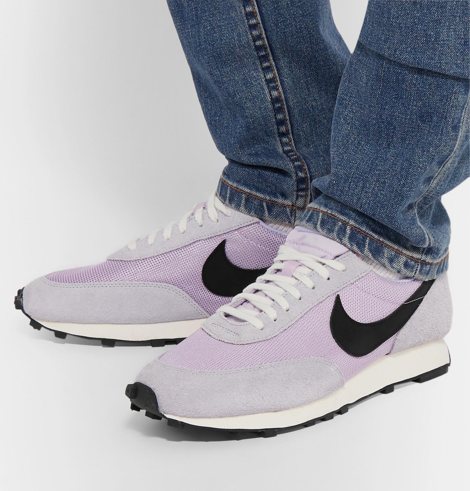 Nike Suede Daybreak Sp Shoe in Purple 
