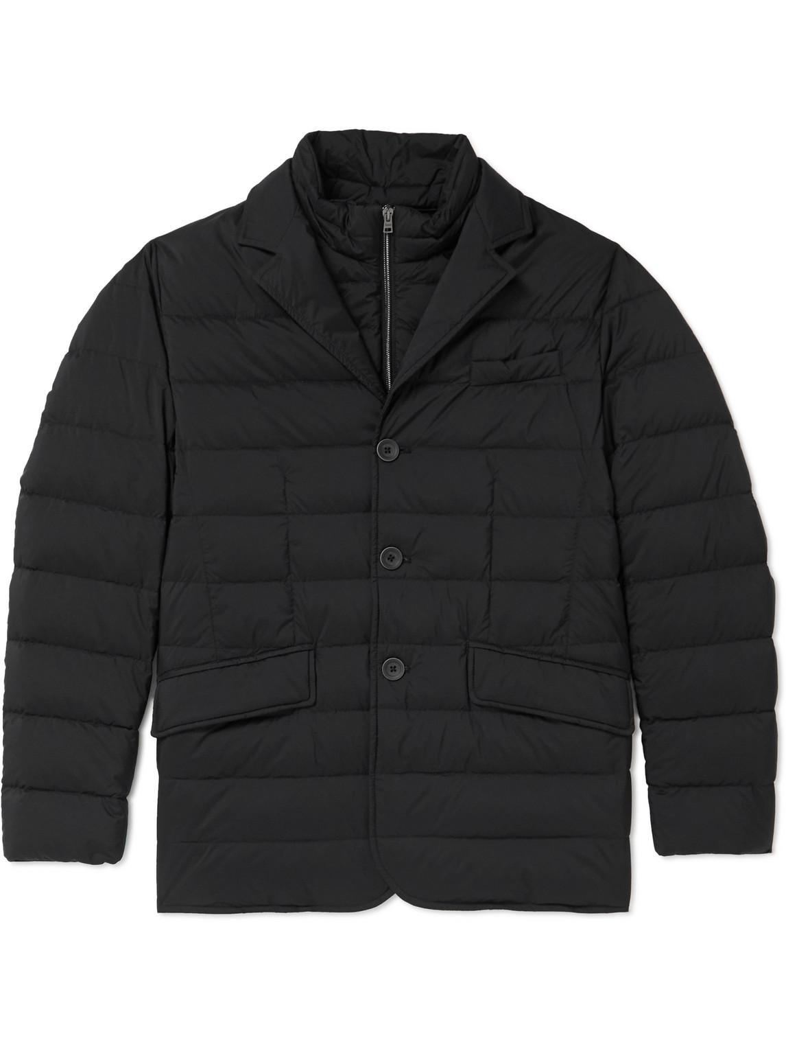 Herno Legend Quilted Shell Down Jacket in Black for Men | Lyst