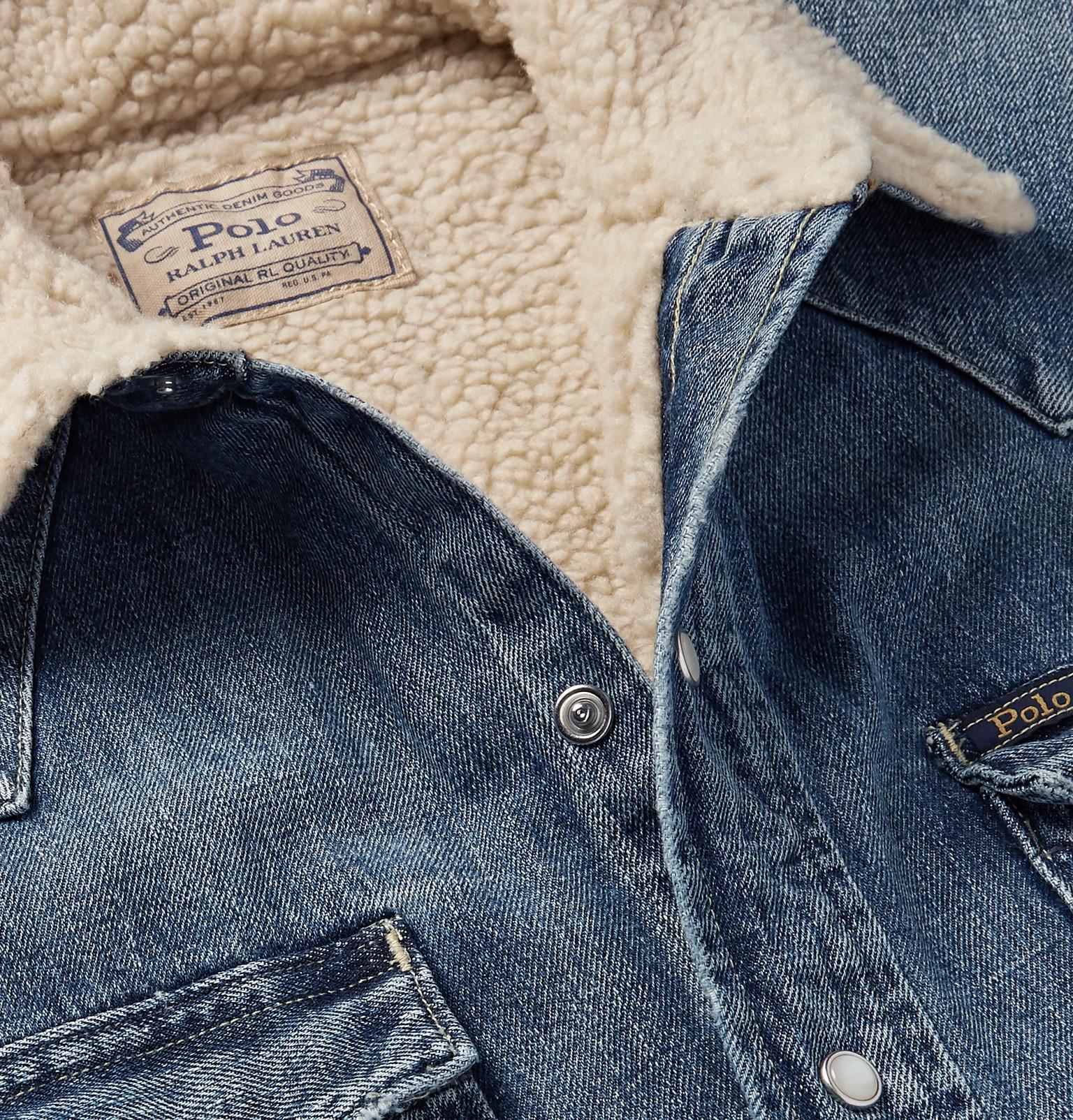 Polo Ralph Lauren Sherpa-lined Denim 