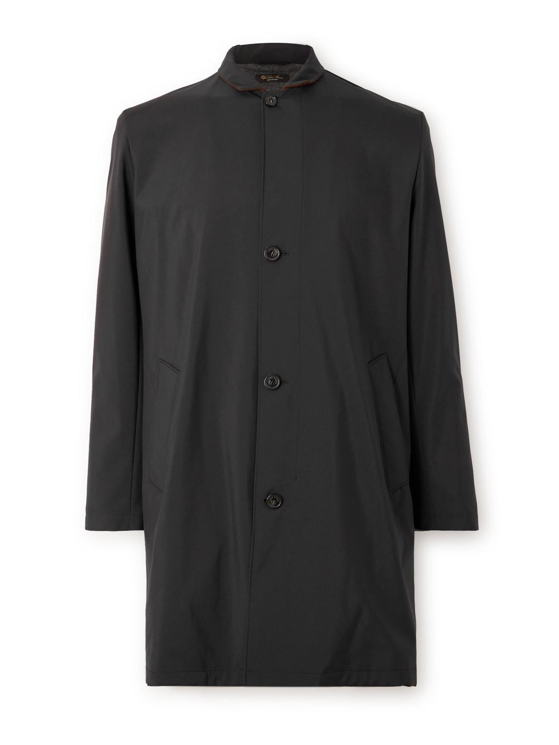 Loro Piana Men's Sebring Waterproof Coat Bronze