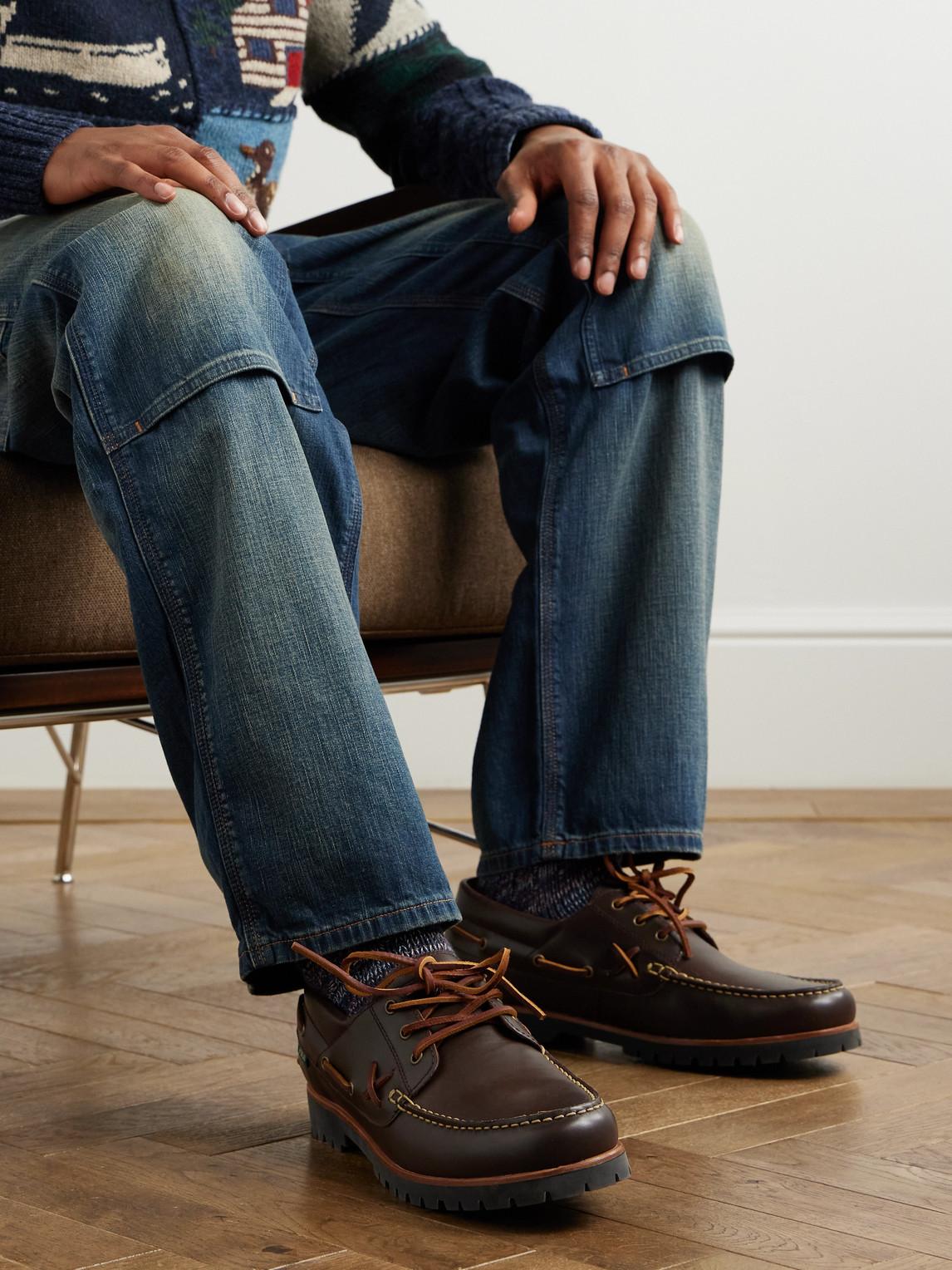 Suede Boat Boat Shoes Polo Ranger Suede Boat Shoe For Men Ralph