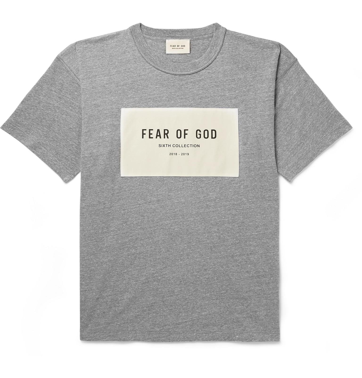 fear of god t